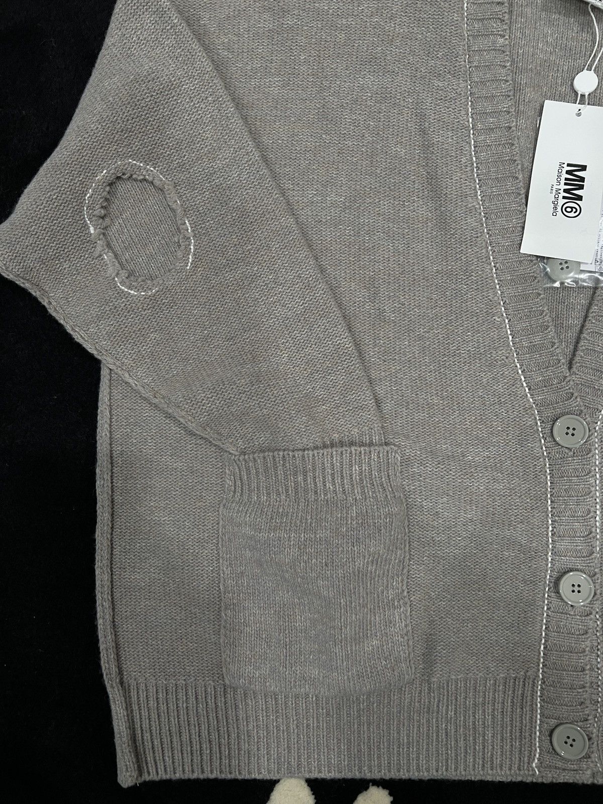 Designer × Maison Margiela Maison Margiela MM6 Knitted Cardigan Size US XS / EU 42 / 0 - 2 Thumbnail
