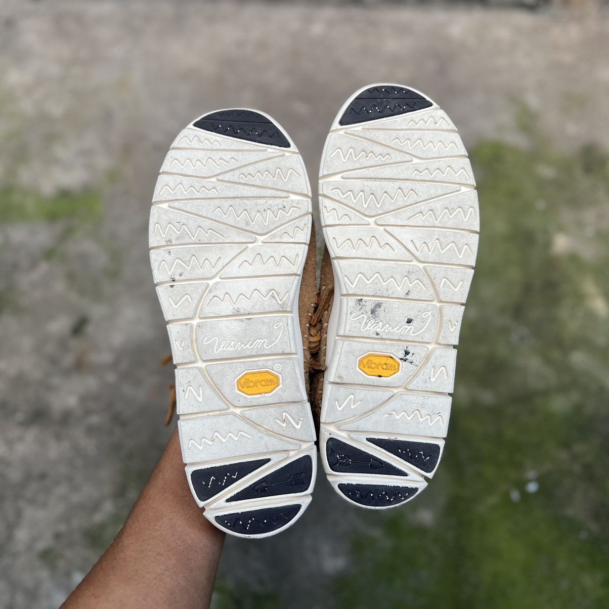Visvim Visvim Brown Folk Trainer Tan Suede Shoes, Size US 8 / EU 41 - 9 Thumbnail