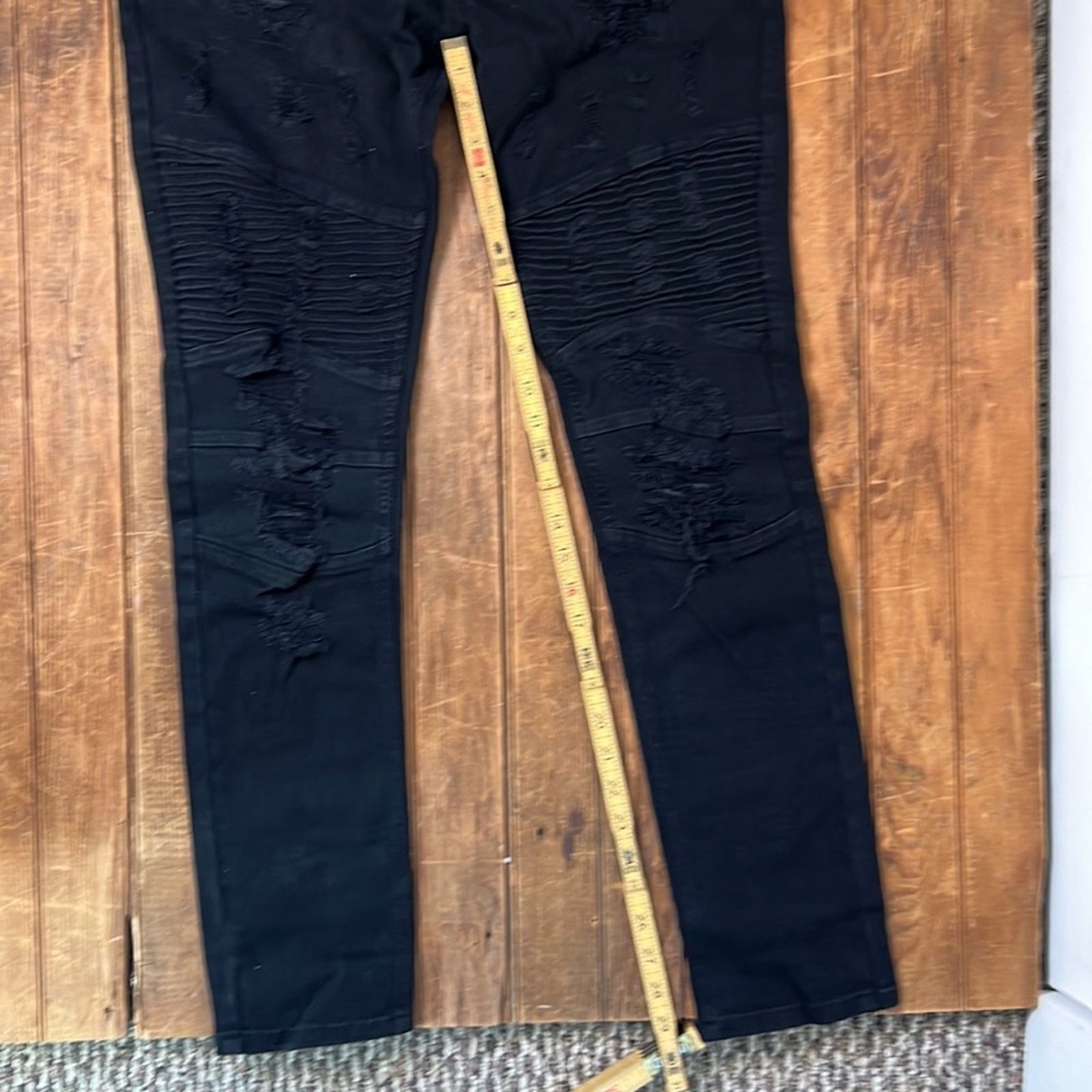 Other Mens Up Against the Wall black skinny jeans size 34 New Size US 34 / EU 50 - 4 Thumbnail