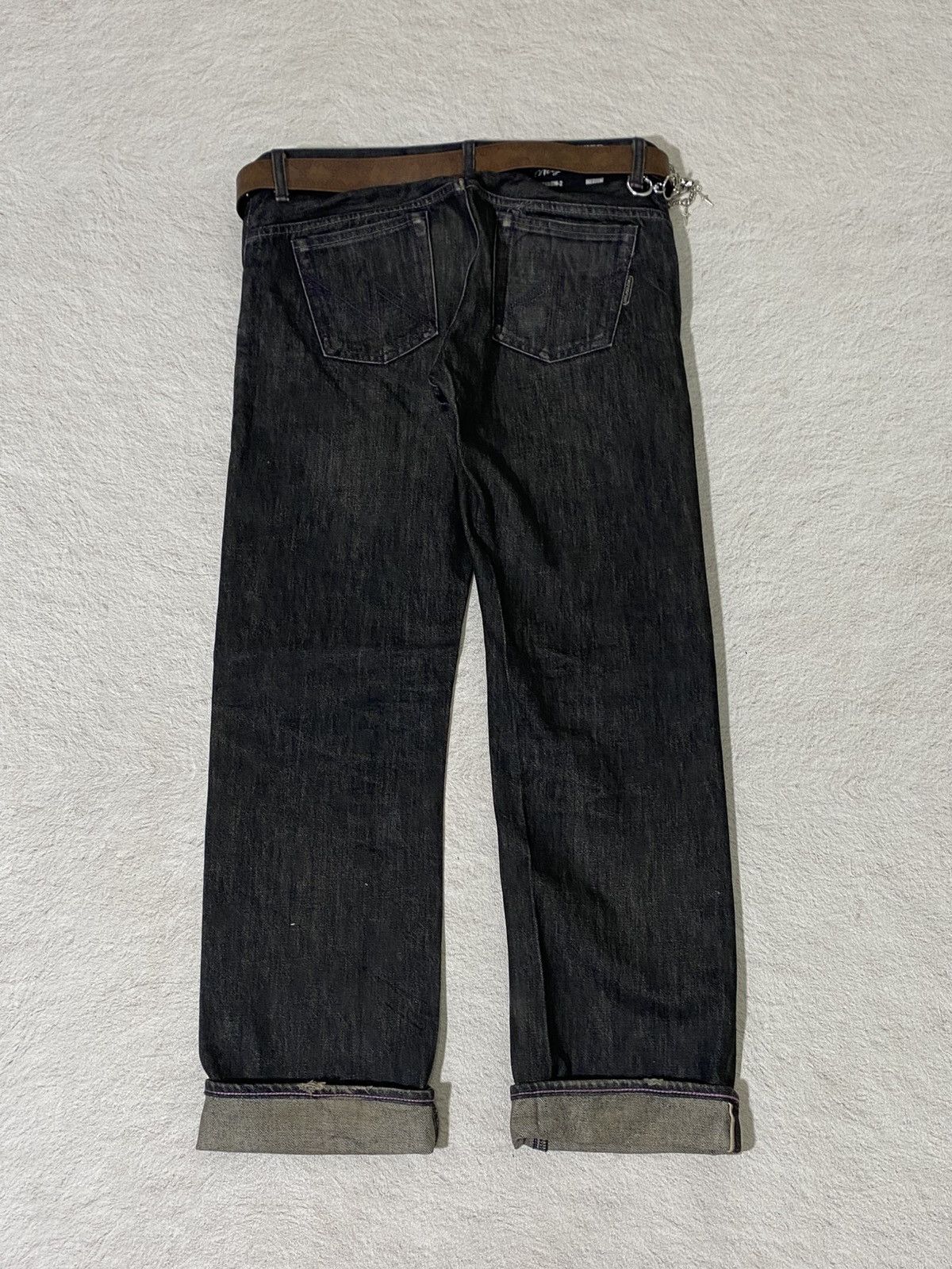 Neighborhood SICK 💸Neighborhood 03 Wash Black Selvedge Jeans Size US 31 - 2 Thumbnail