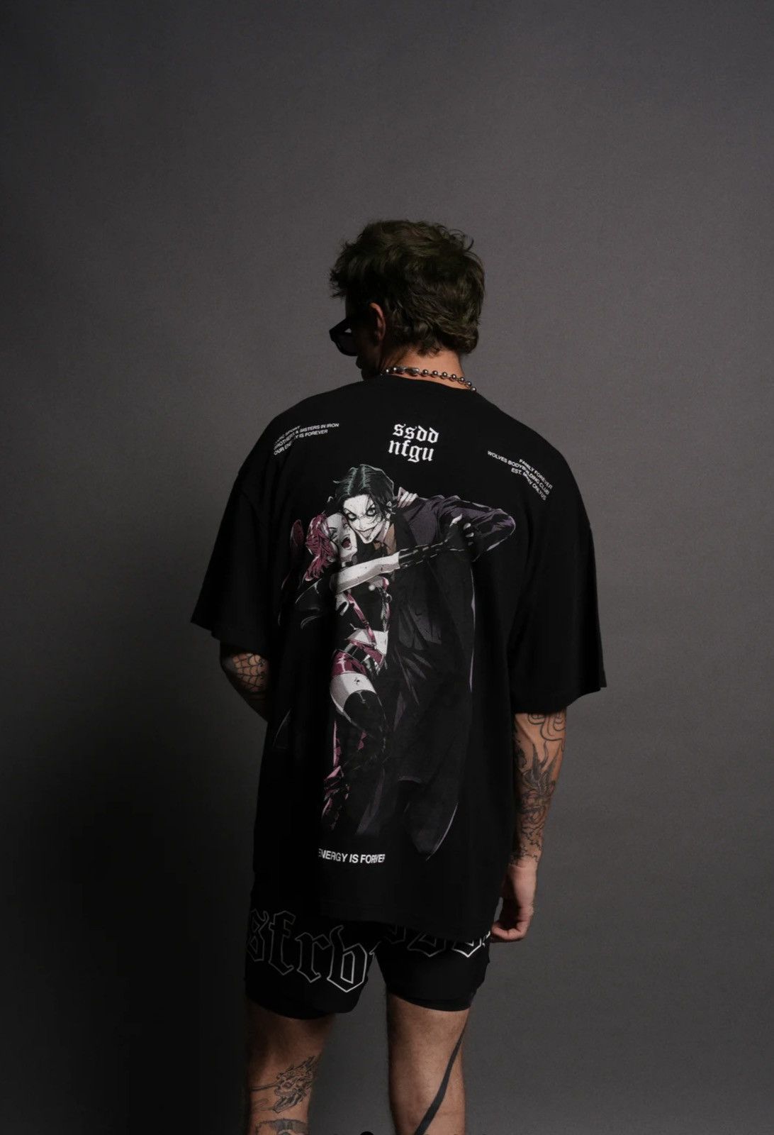 Darc Sport THEM "PREMIUM" OVERSIZED TEE IN BLACK Size US XL / EU 56 / 4 - 4 Thumbnail