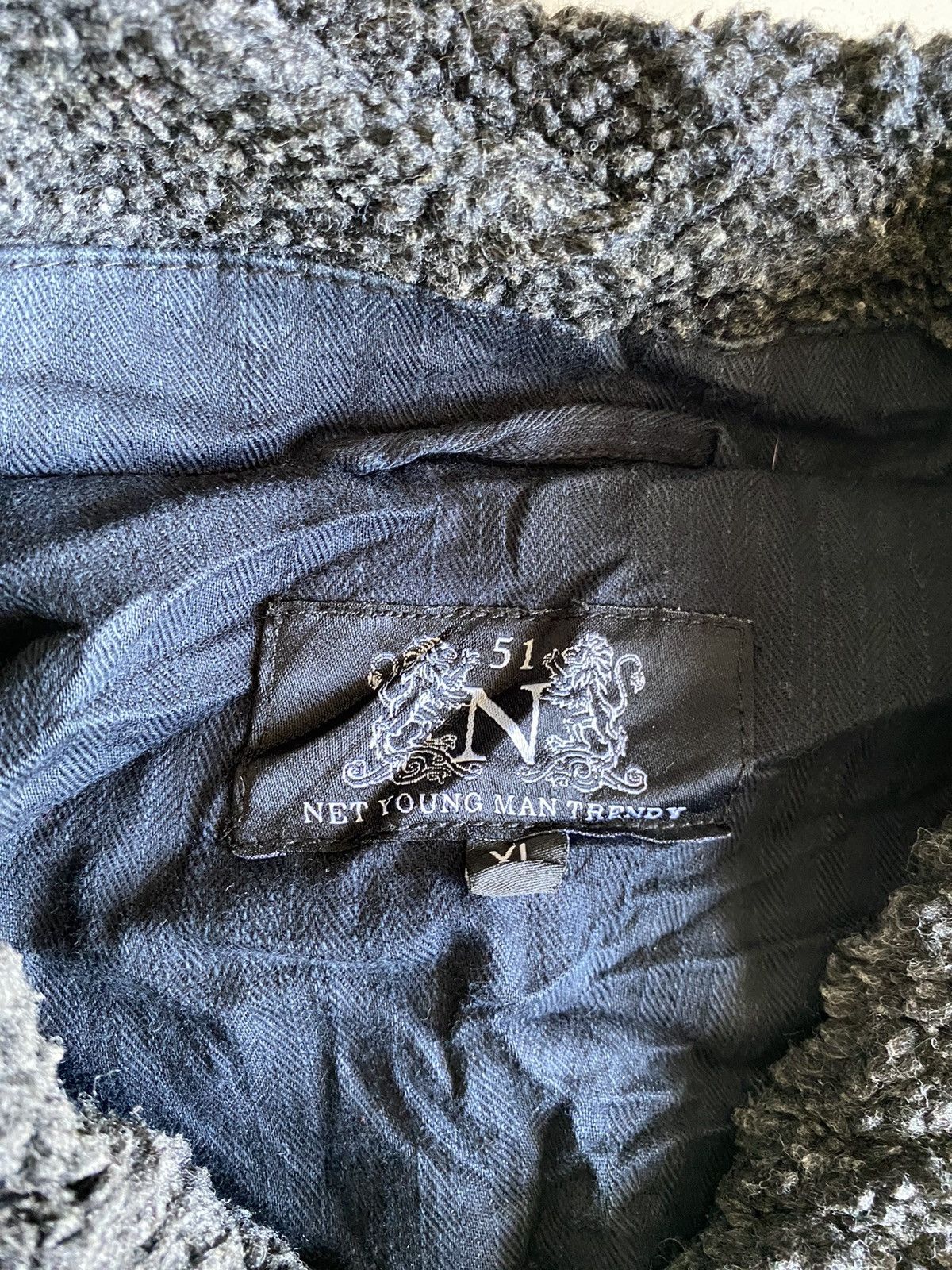 If Six Was Nine × Japanese Brand × Le Grande Bleu (L.G.B.) Net young man trendy fur jacket Size US XL / EU 56 / 4 - 5 Thumbnail