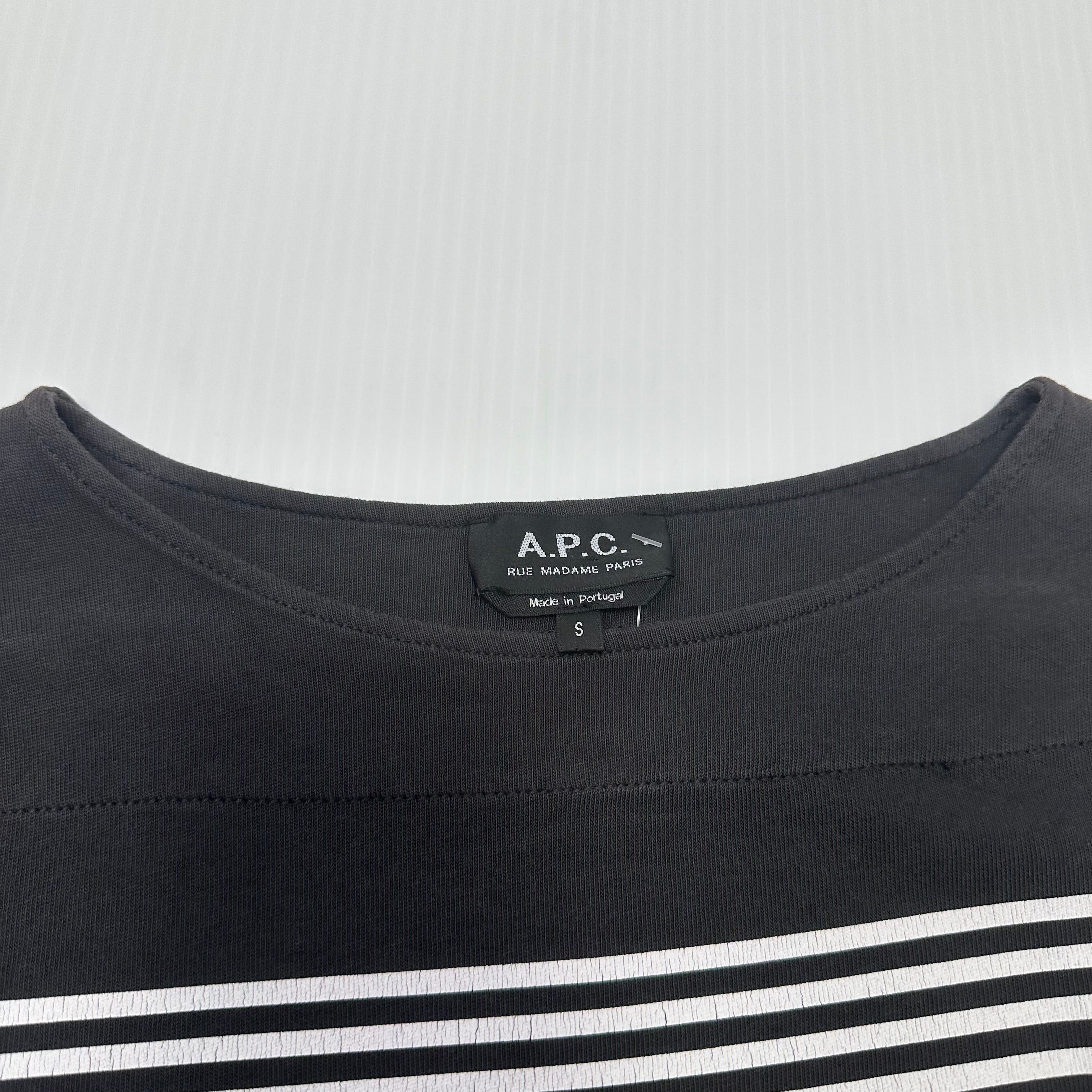 A.P.C. A.P.C. Rue Madame Paris Striped Dress S Size S / US 4 / IT 40 - 4 Thumbnail