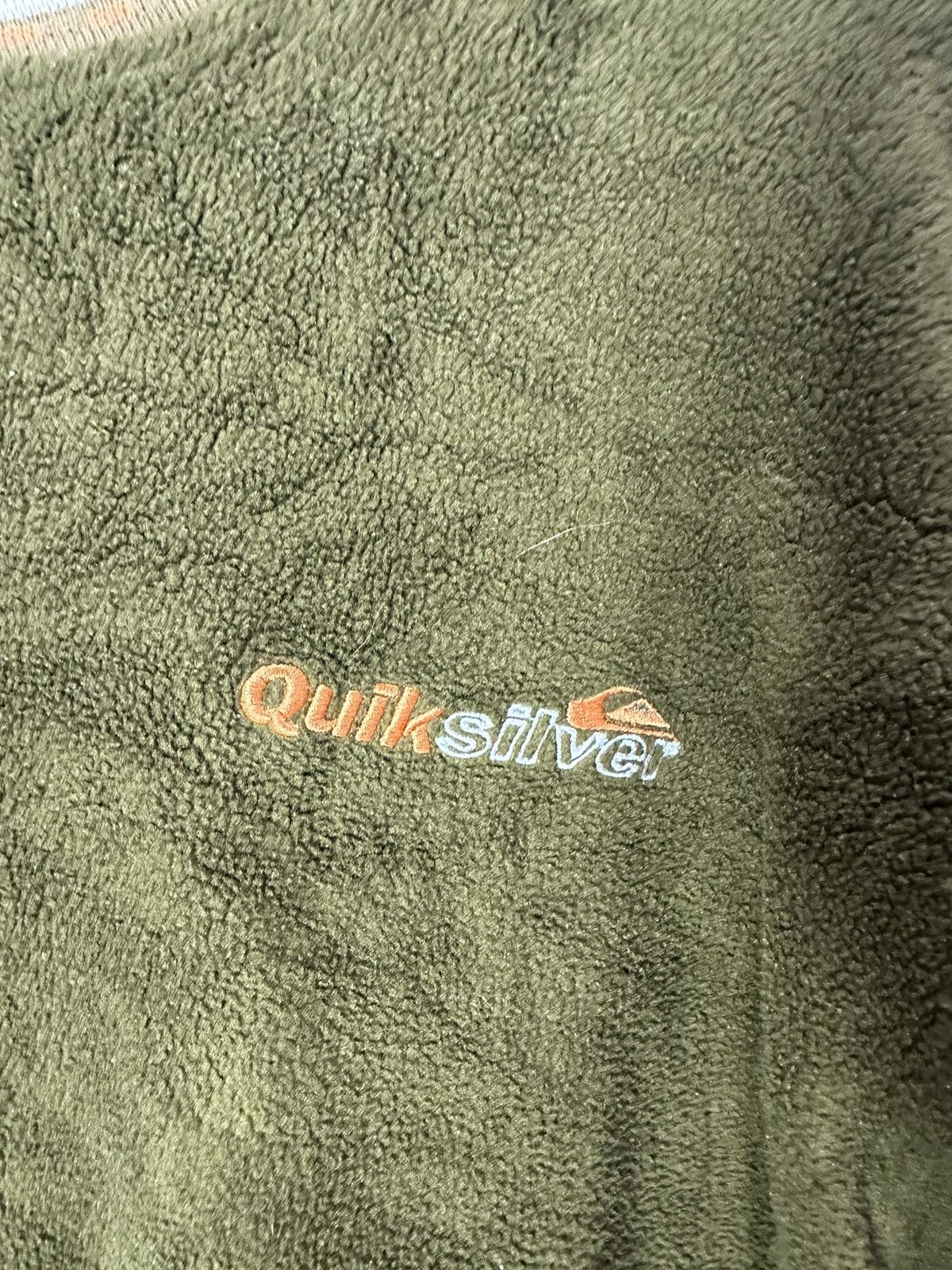 Quiksilver × Vintage Vintage Quicksilver Fleece round neck Size US L / EU 52-54 / 3 - 5 Thumbnail