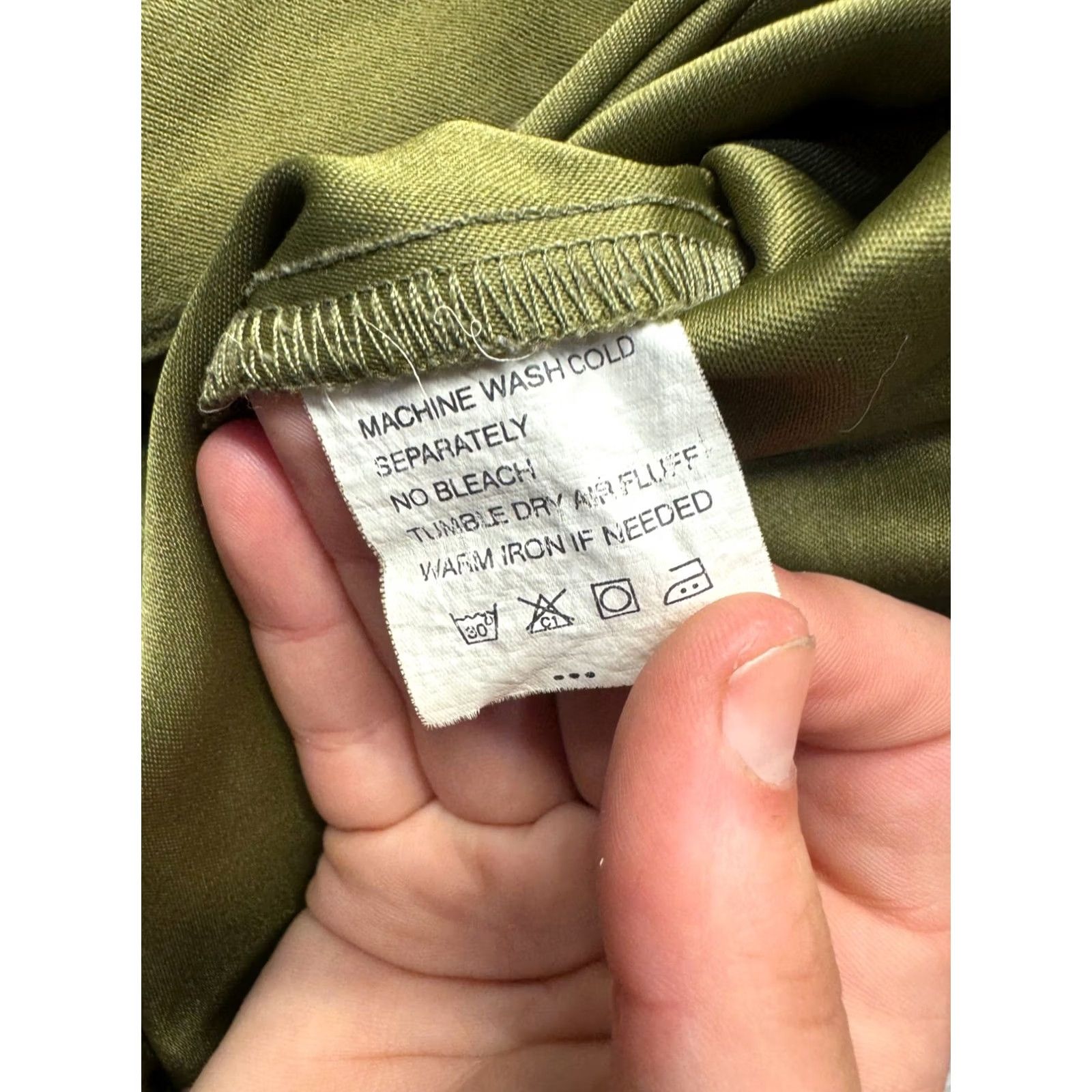 Olive VTG Five Star Olive Western Style Button-Up Shirt L Polyester/Spandex Long Sleeve Mens Mens L Olive Western Button-Up Shirt Size US L / EU 52-54 / 3 - 5 Thumbnail