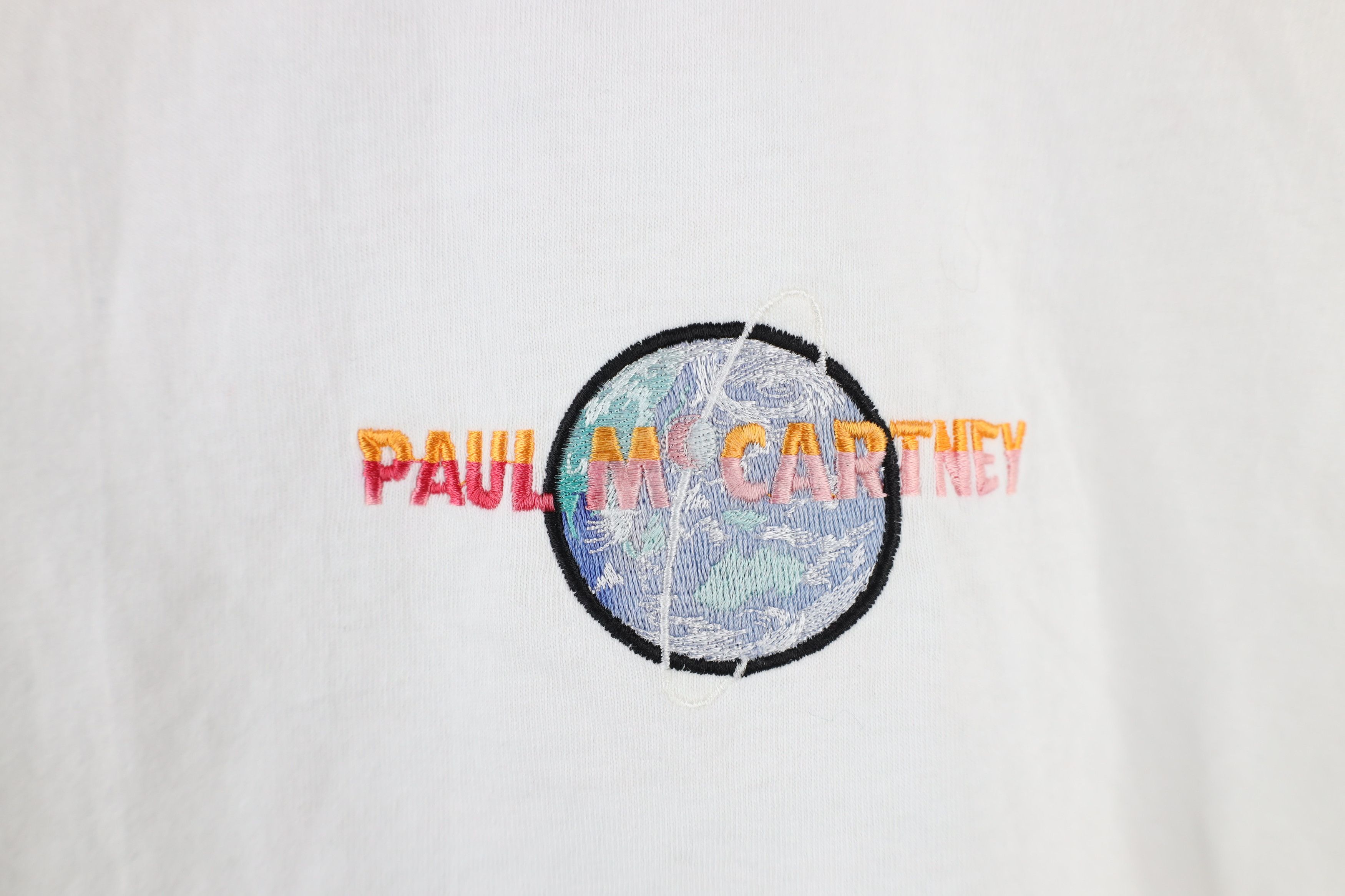 Vintage Vintage 90s Paul McCartney Band Short Sleeve T-Shirt USA Size US XL / EU 56 / 4 - 4 Thumbnail