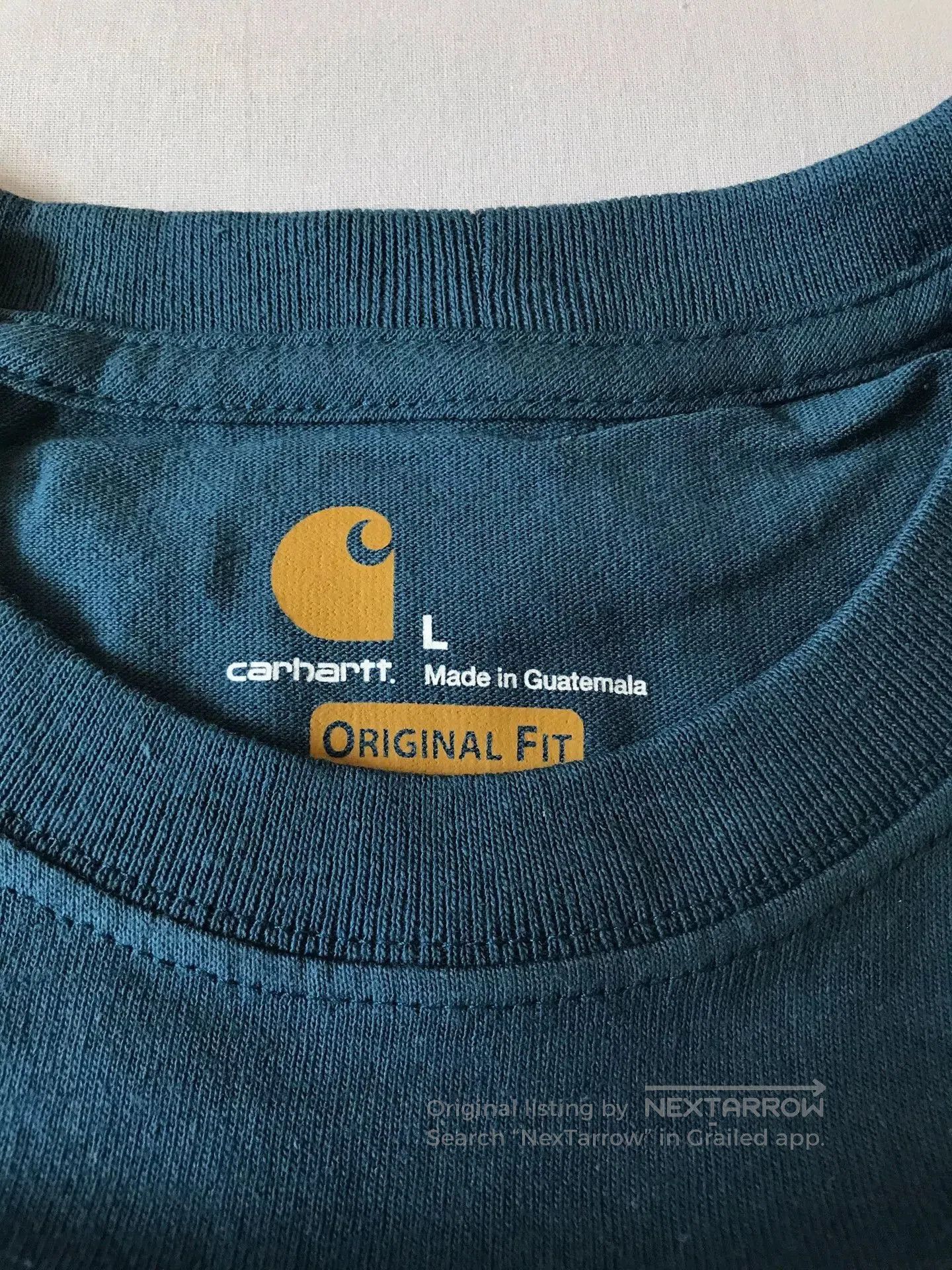 Carhartt Carhartt K87 984 Short Sleeve T. Size US L / EU 52-54 / 3 - 5 Thumbnail