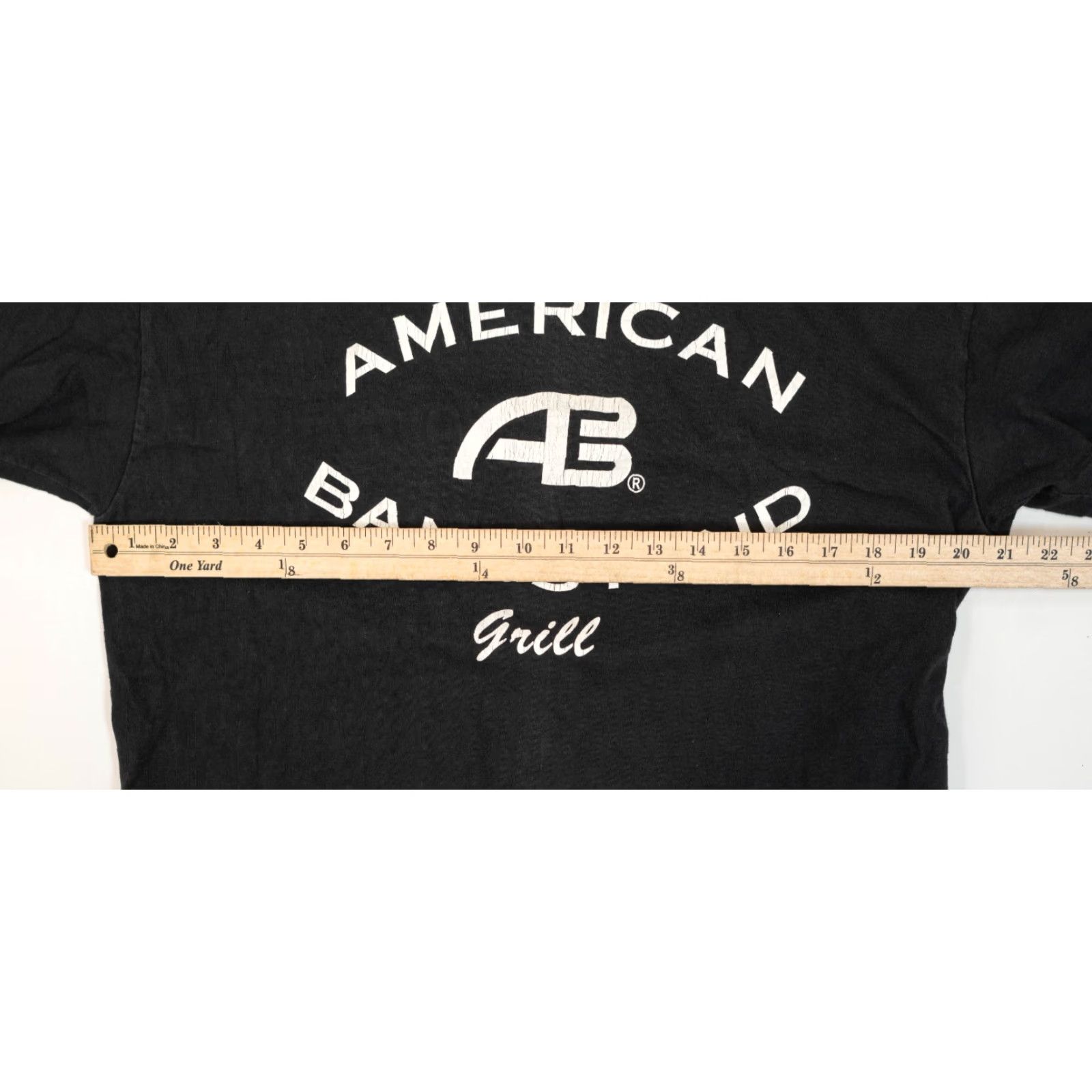 Hanes VINTAGE Hanes Beefy-T T-Shirt Men XL 90s Dick Clark Band Tee Black Faded Grunge USA 1990s Size US XL / EU 56 / 4 - 4 Thumbnail