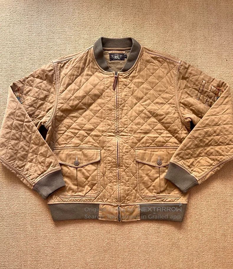RRL Ralph Lauren RRL Ralph Lauren Vintage Jacket with Dragon-Print Tank Top Size US M / EU 48-50 / 2 - 2 Thumbnail