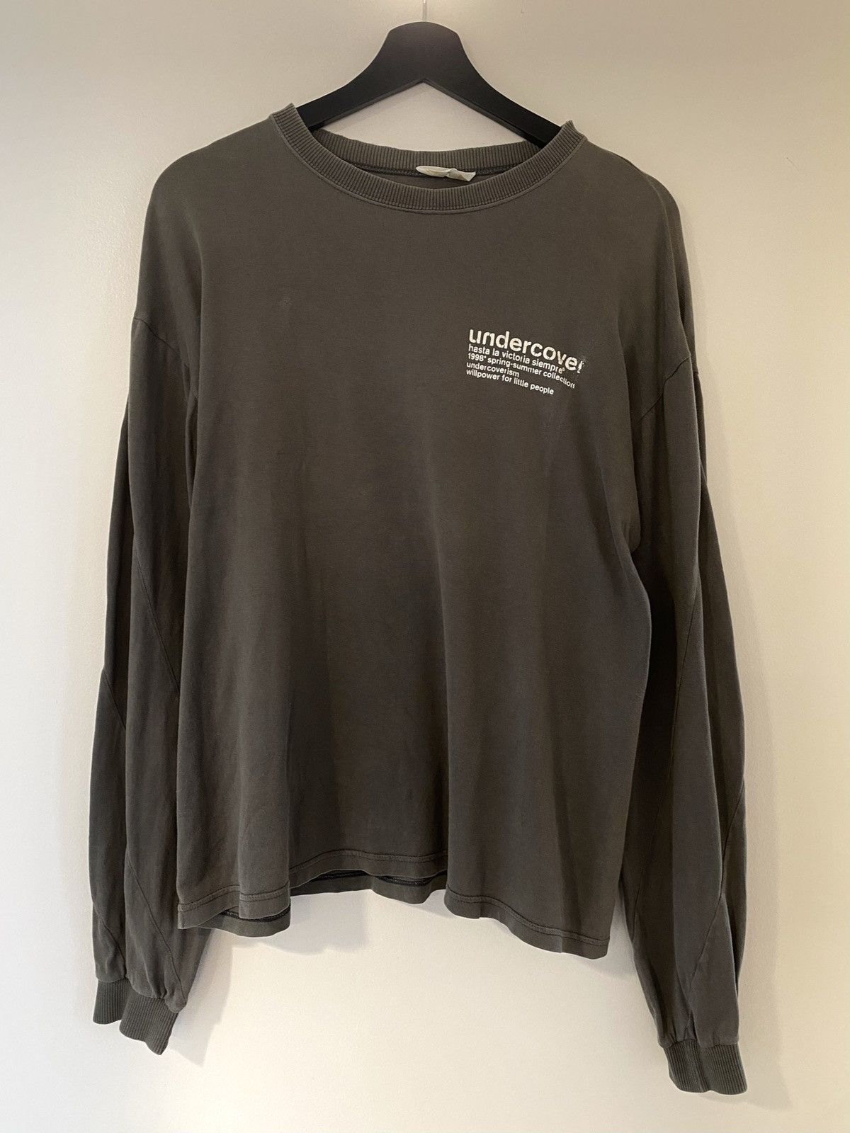 Jun Takahashi × Undercover Undercover 1998 Spring Summer Long Sleeve Tee Size US M / EU 48-50 / 2 - 1 Thumbnail