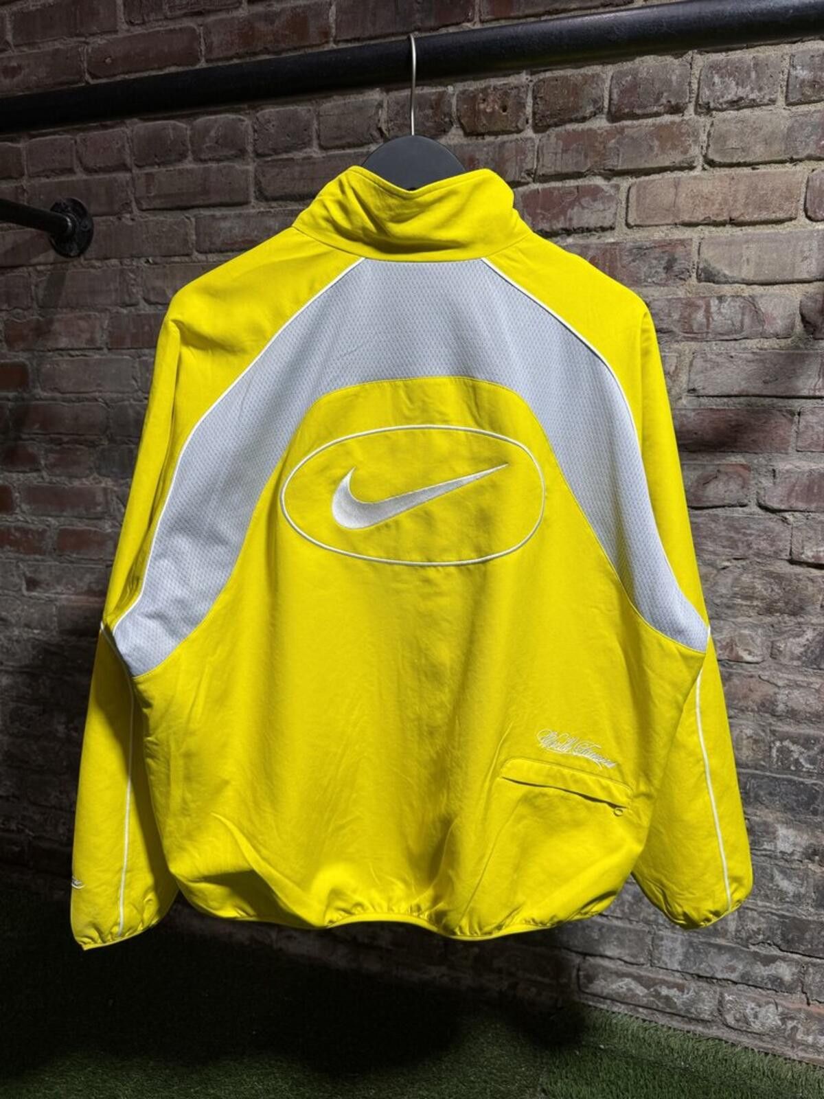 Supreme Supreme Yellow Track Jacket Sz. M Size ONE SIZE - 2 Thumbnail