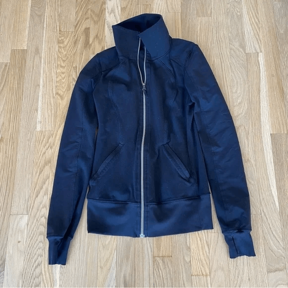 Lululemon Lululemon blue womens jacket size small Size S / US 4 / IT 40 - 2 Thumbnail