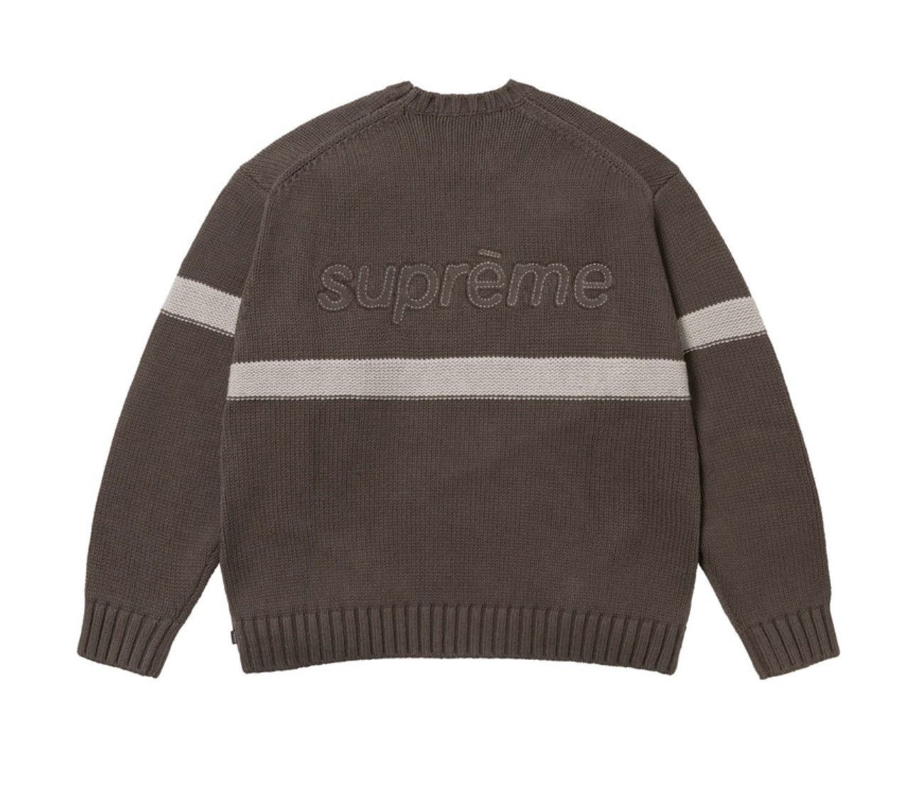 Supreme supreme tonal applique sweater | Grailed