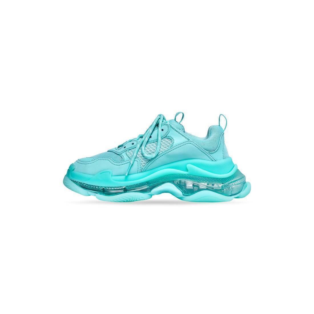 image of Balenciaga O1S1Rm1223 Sneaker In Light Blue, Men's (Size 9)