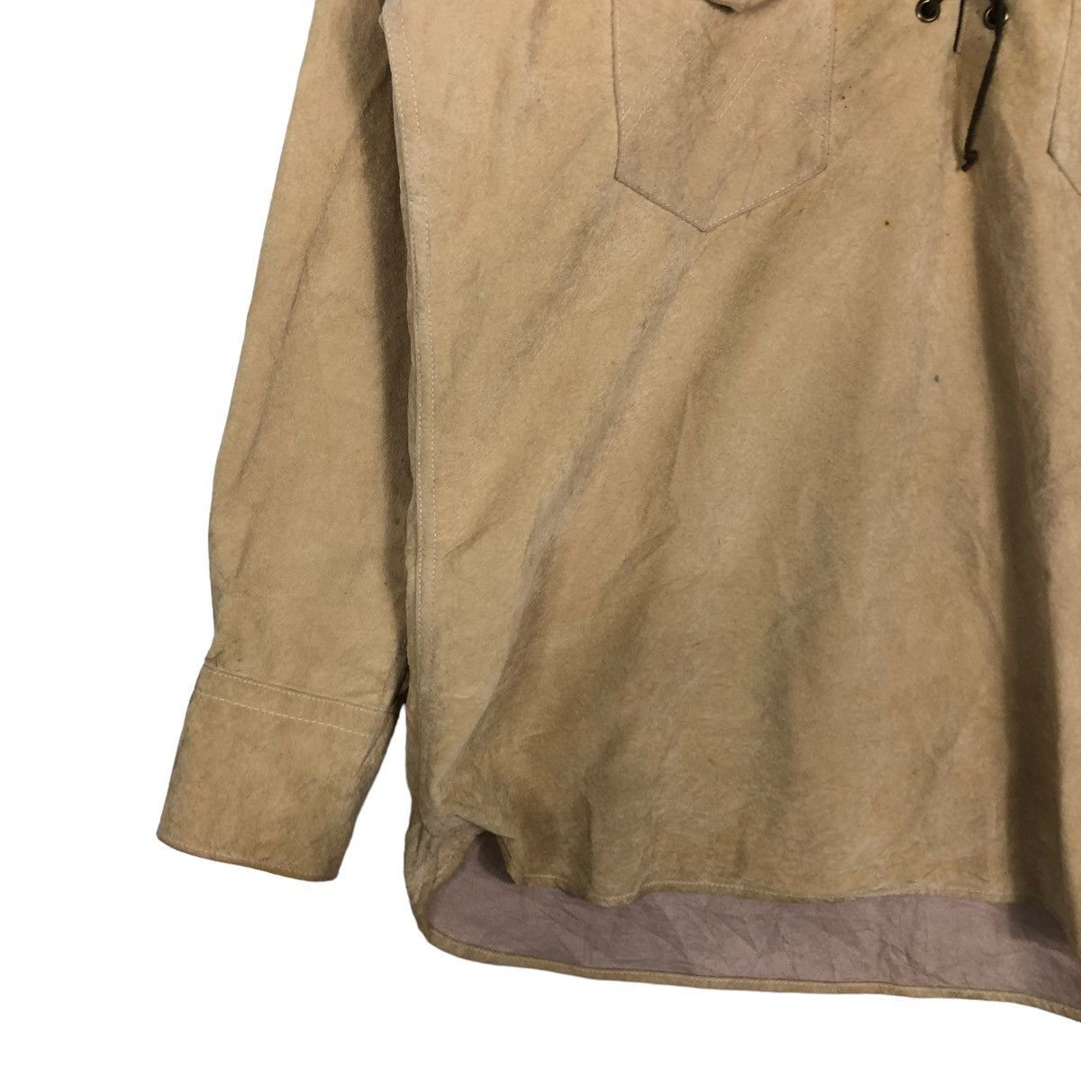 Japanese Brand 🔥VINTAGE LEATHER JACKET FORT POINT JAPAN ISSEY MIYAKE Size US M / EU 48-50 / 2 - 4 Thumbnail