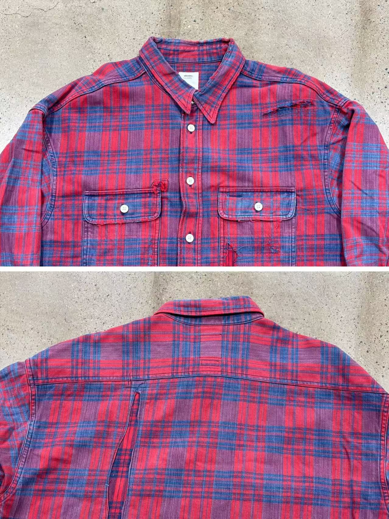 Visvim VISVIM 21ss LUMBER CHECK CRASH size3 Size US L / EU 52-54 / 3 - 4 Thumbnail