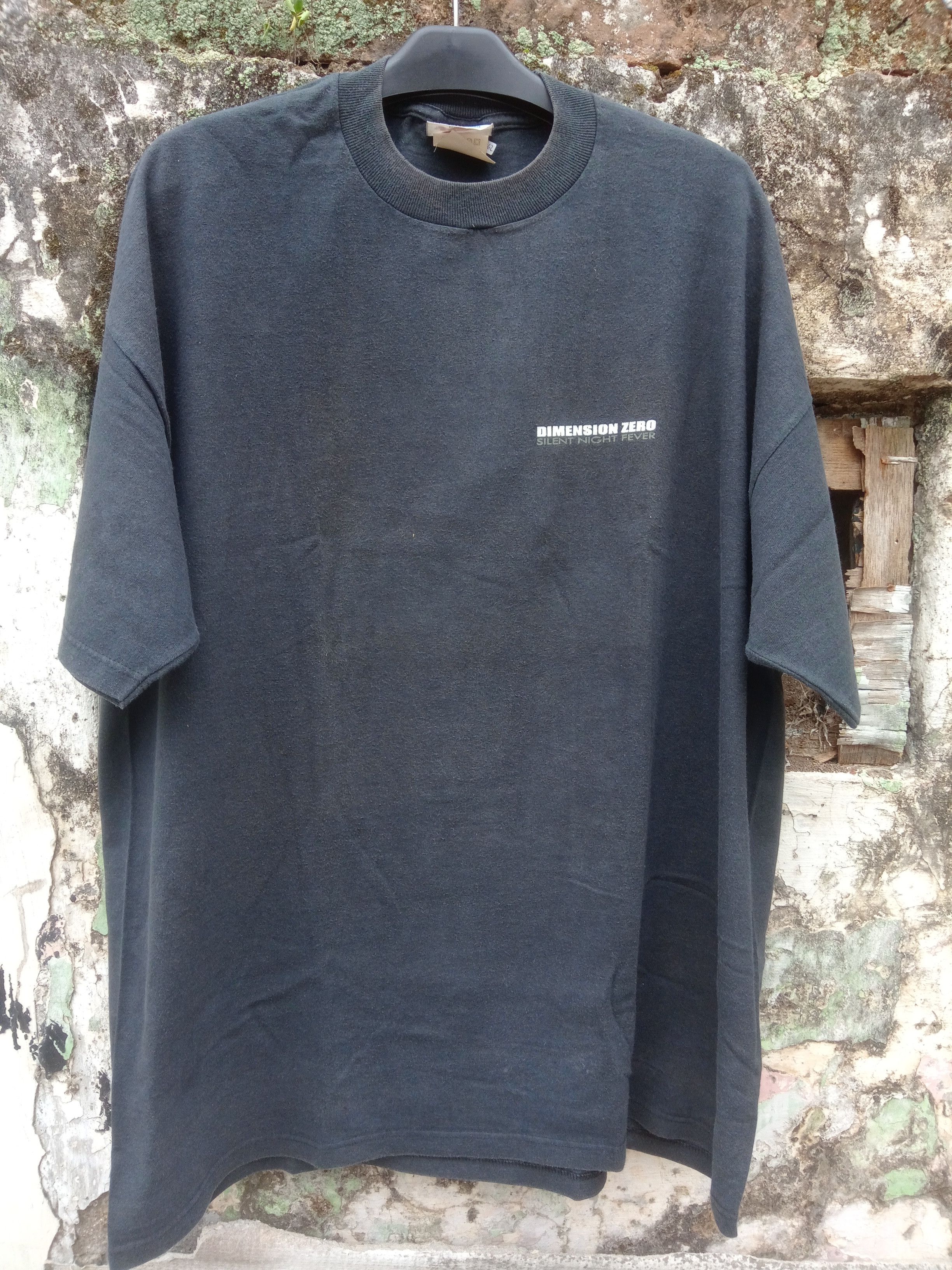 Band Tees × Vintage Vintage '00s DIMENSION ZERO Silent night fever Size US XL / EU 56 / 4 - 1 Thumbnail