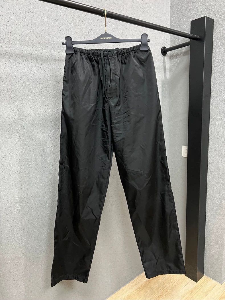 Prada Prada Black Nylon Athletic Pants -2505 Size US 44 / EU 60 - 2 Thumbnail