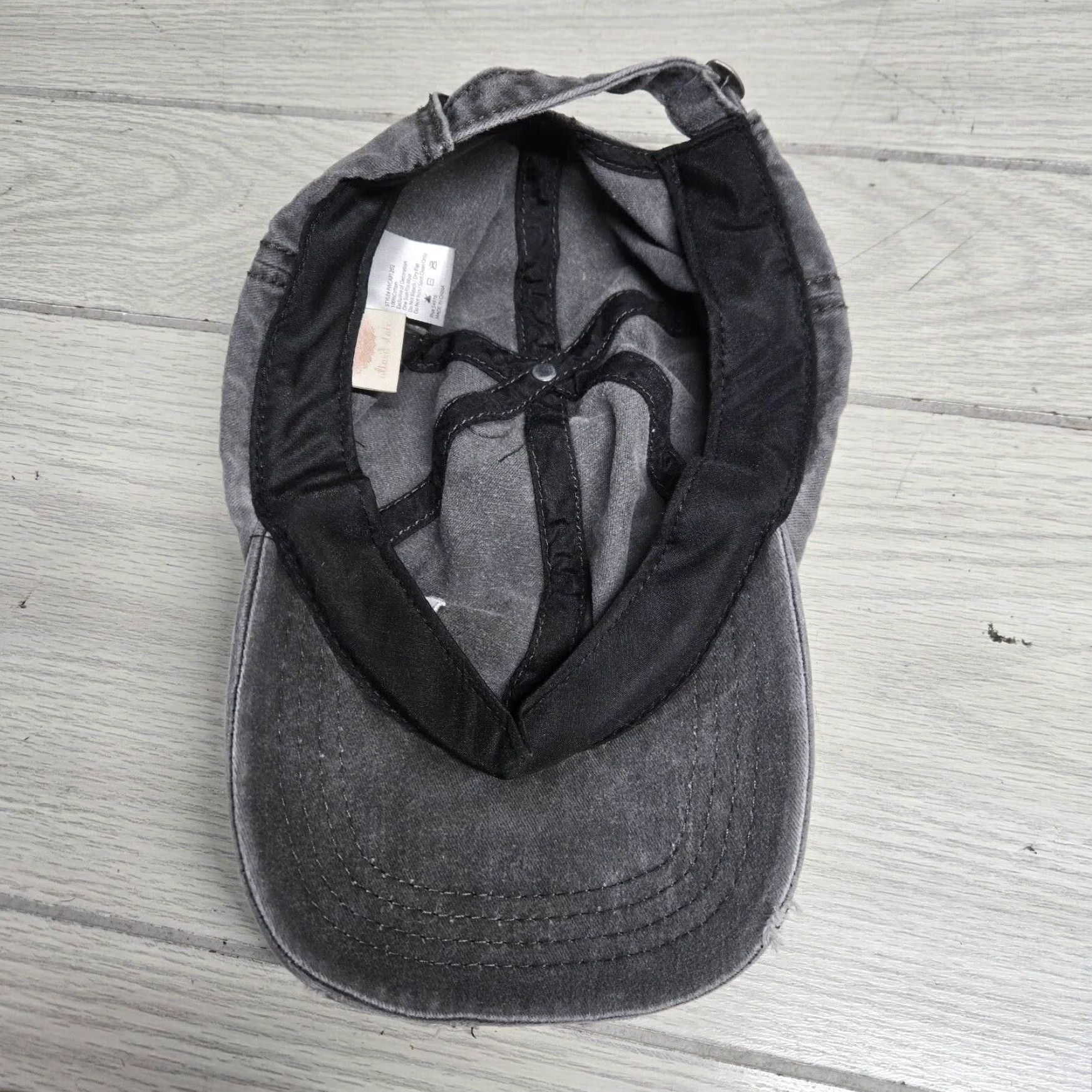 Vintage David & Young Gray Dog Mom Adjustable Baseball Cap Embroidered Paw Women Size ONE SIZE - 5 Thumbnail