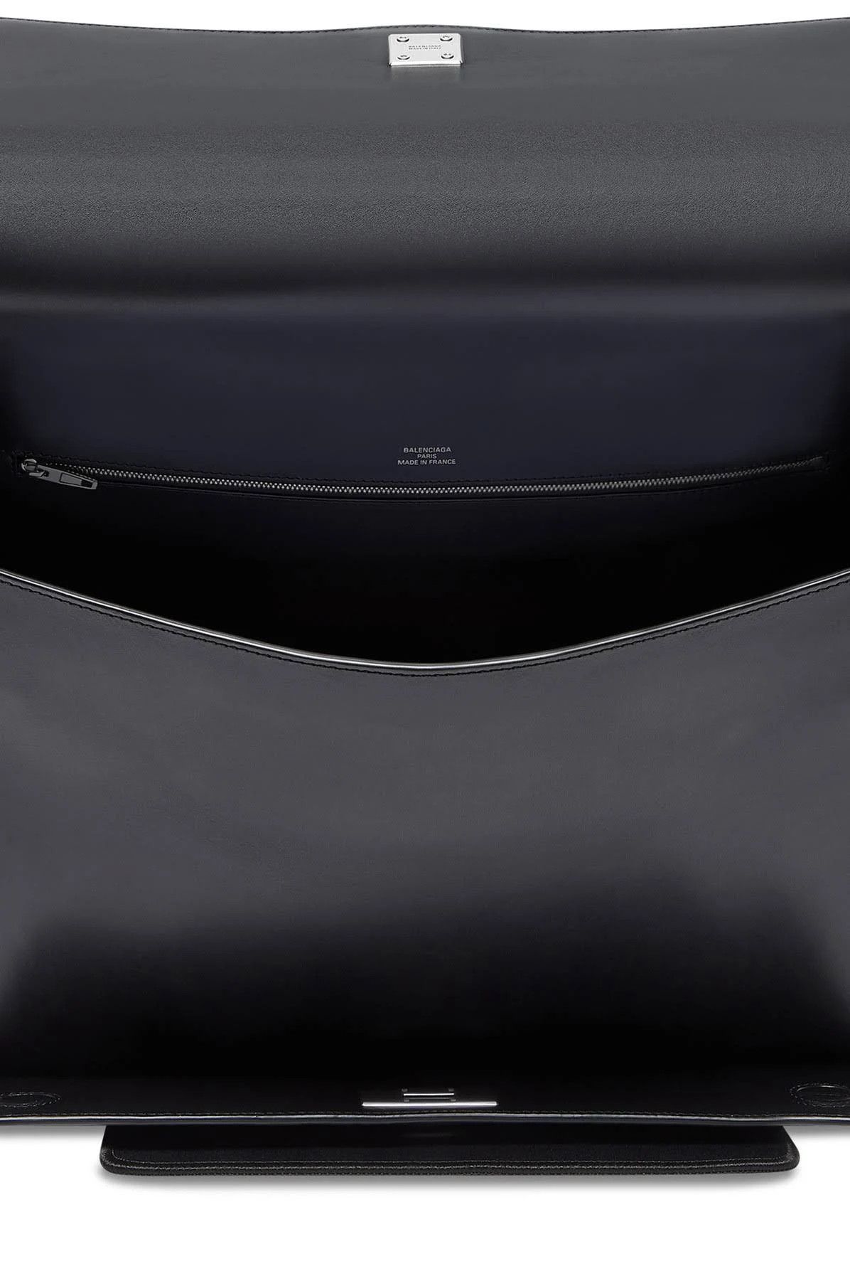 Balenciaga o1mt1gz1024 Size: OS / Money Large Handbag in Black Size ONE SIZE - 5 Thumbnail