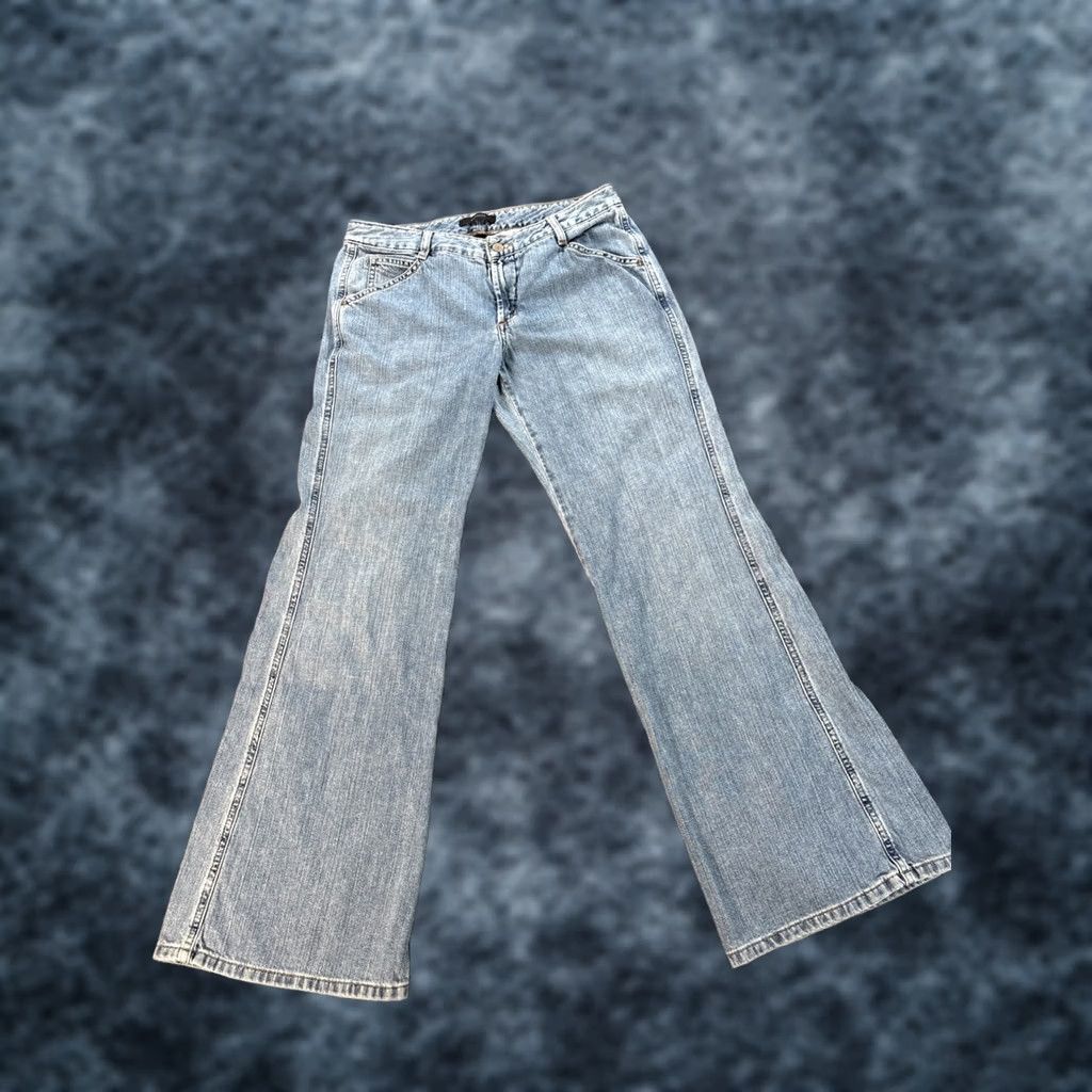 Express VINTAGE Express Jeans Womens Bootcut 32x31 Light Wash Low Rise 5-Pocket Denim Blue Mens? Womens? Size 24" / US 00 / IT 34 - 1 Thumbnail