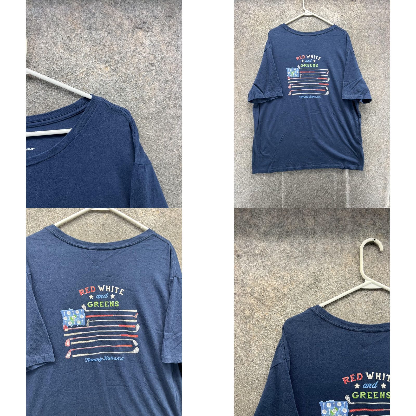 Tommy Bahama Tommy Bahama Shirt Mens 2XL Blue Small Logo Crewneck Tee Tagless Casual Soft Shirt Mens 2XL Blue Logo Crewneck Tee Tagless Casual Soft Size US XXL / EU 58 / 5 - 8 Thumbnail