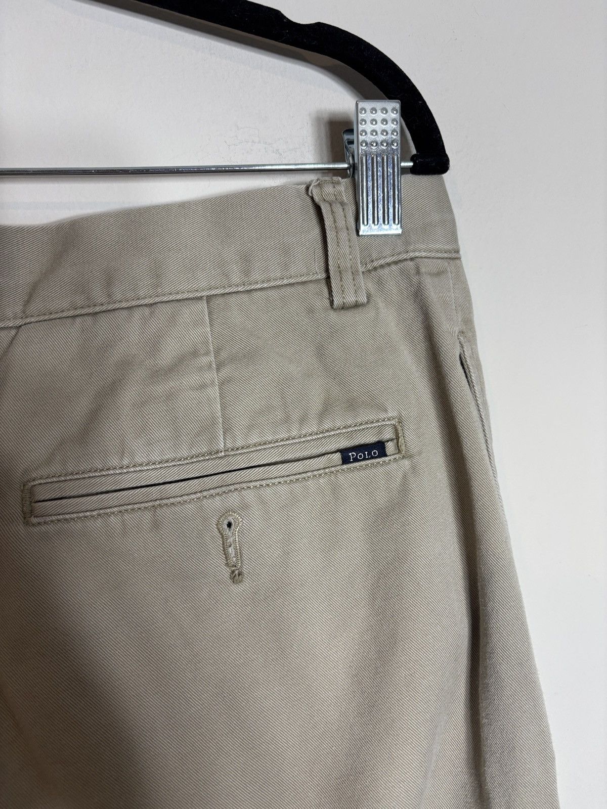 Polo Ralph Lauren Polo Ralph Lauren Classic Fit Pleated Chino Pants 34x29 Size US 34 / EU 50 - 3 Thumbnail