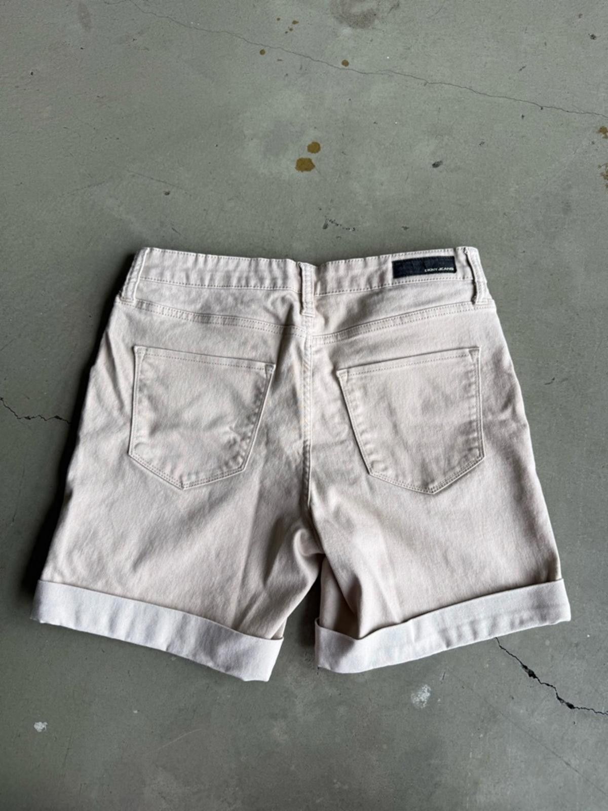DKNY DKNY Jeans / Denim Cuffed Bermuda Shorts / tan Size 27" / US 4 / IT 40 - 4 Thumbnail