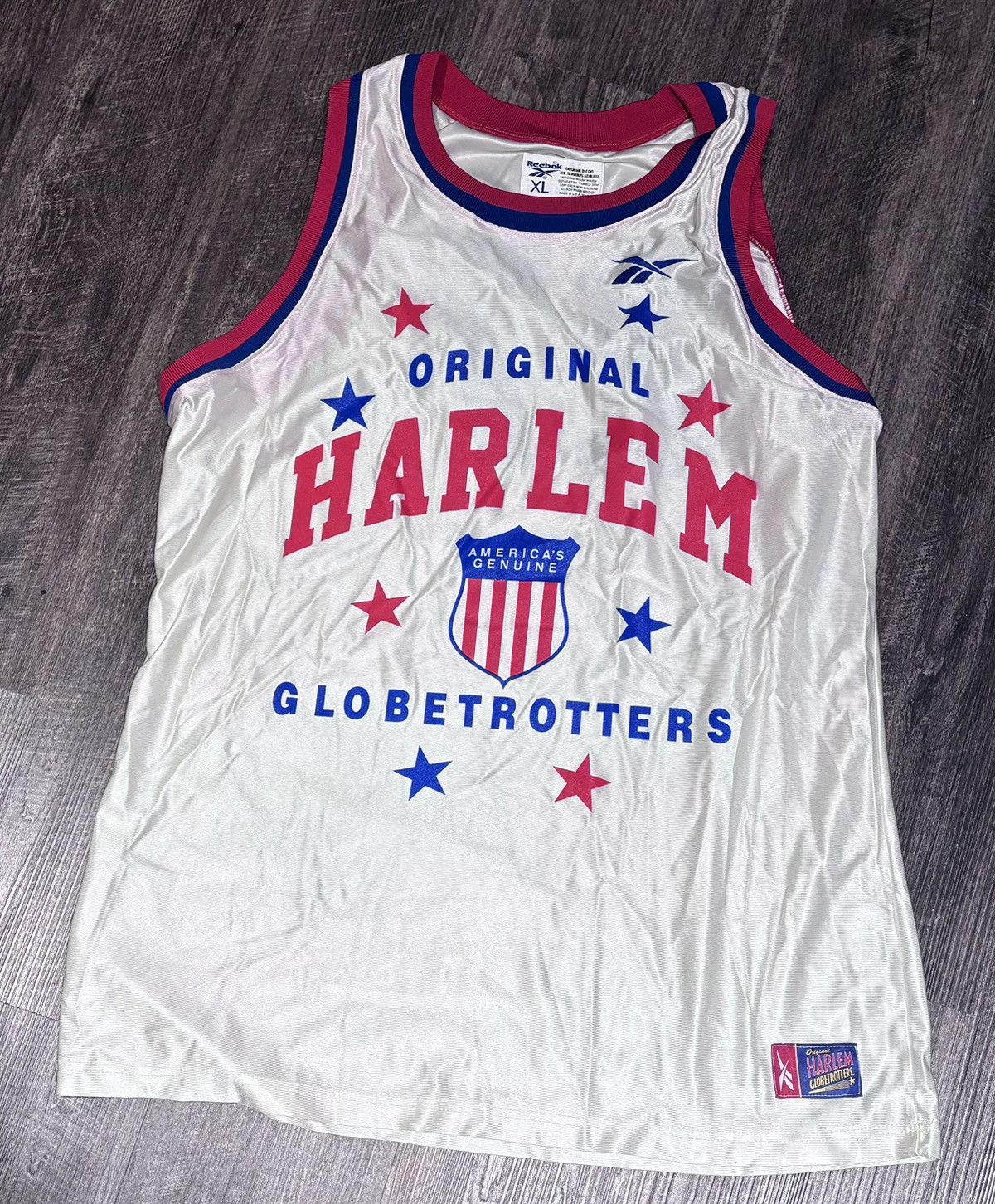 Harlem Globetrotters × Reebok Original Harlem Globetrotters Jersey
