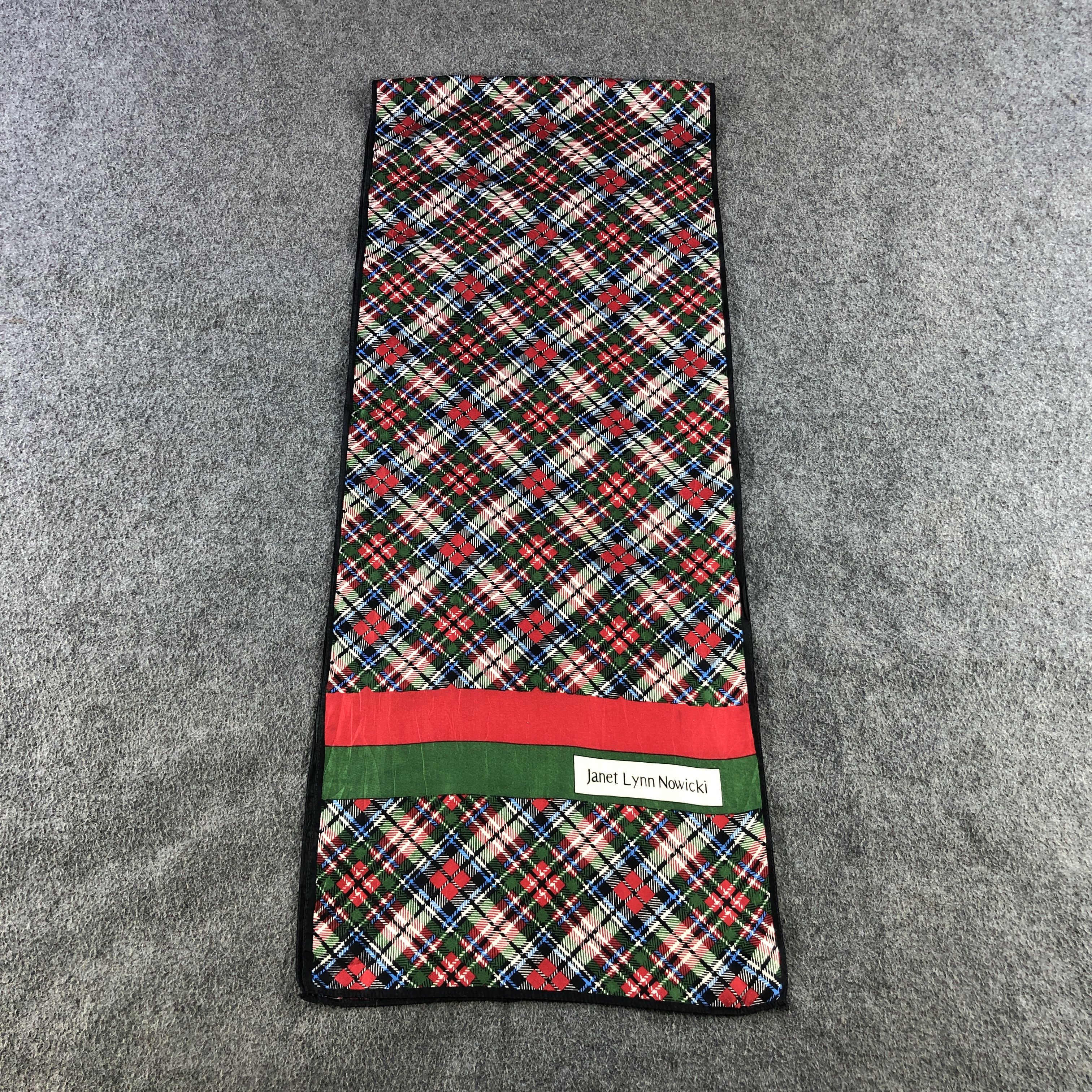 Vintage Vintage Janet Lynn Nowicki Silk Stole Silk Scarf M1399 Size ONE SIZE - 2 Thumbnail