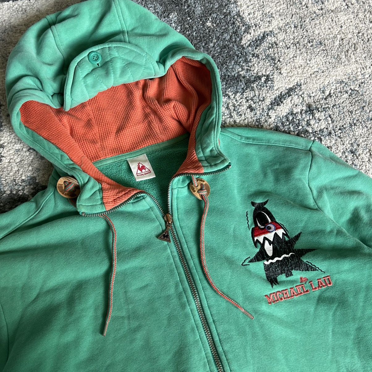 Le Coq Sportif 80s LCS Michael Lau Modern Cartoon Pop Art thermal full zip Size US L / EU 52-54 / 3 - 15 Thumbnail