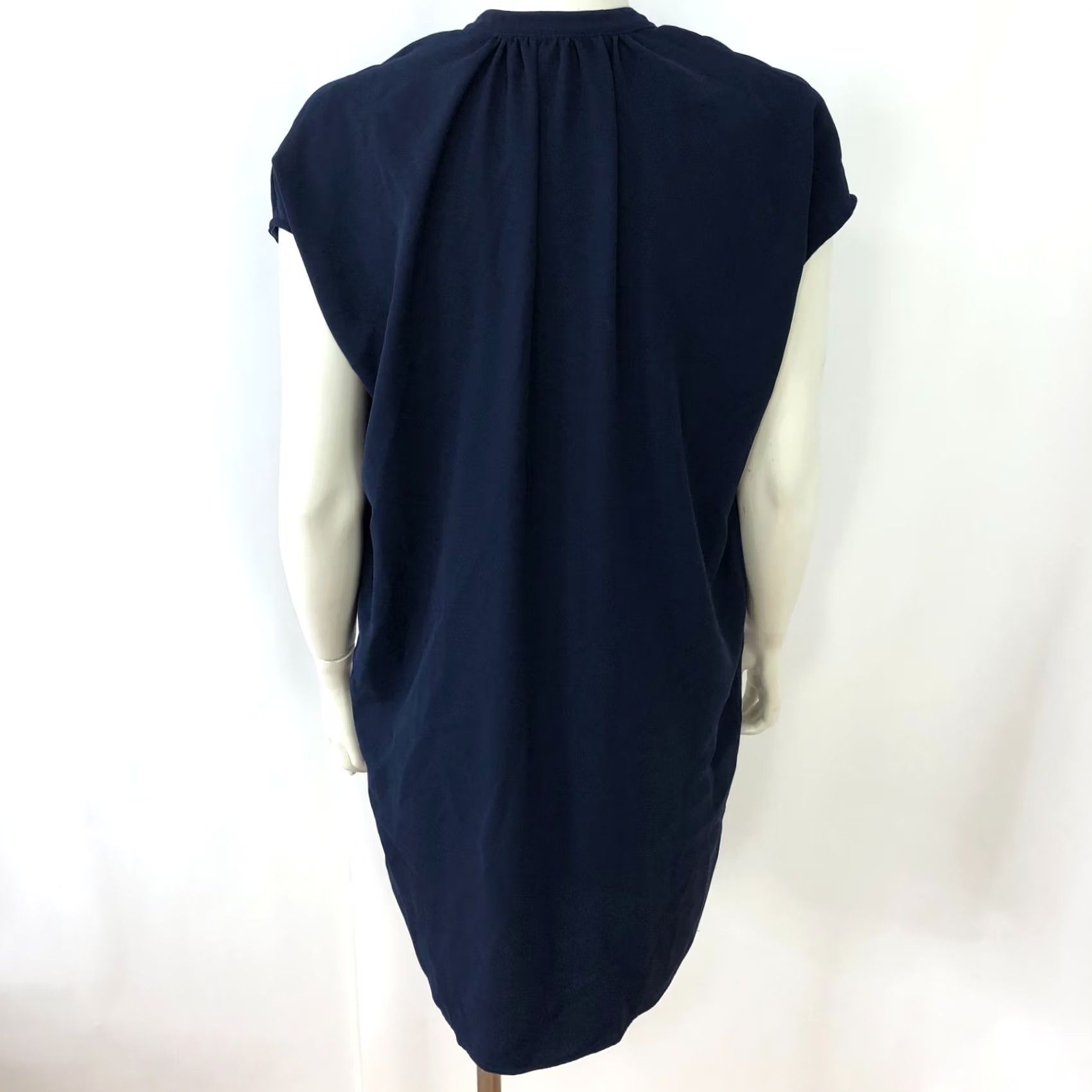 Vince Vince Blouse XS Blue Polyester Pullover Tunic Top Womens Size XS / US 0-2 / IT 36-38 - 3 Thumbnail