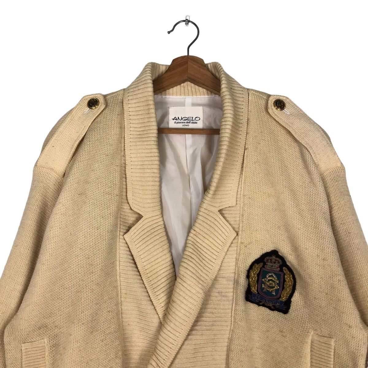 Japanese Brand 🔥Vtg Bomber Jacket Double Breast Angelo Japan Issey Miyake Size US M / EU 48-50 / 2 - 3 Thumbnail