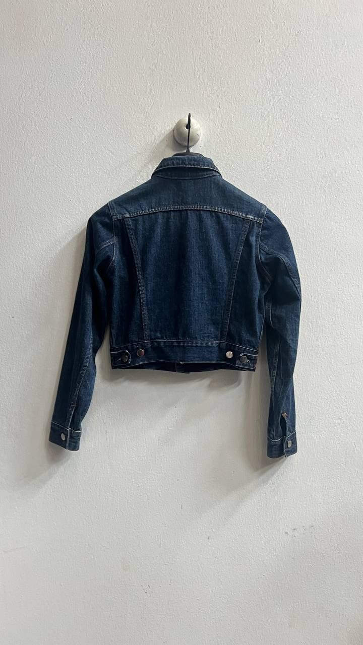 Comme des Garcons Comme Des Garçons Cropped Denim Jacket Size S / US 4 / IT 40 - 2 Thumbnail