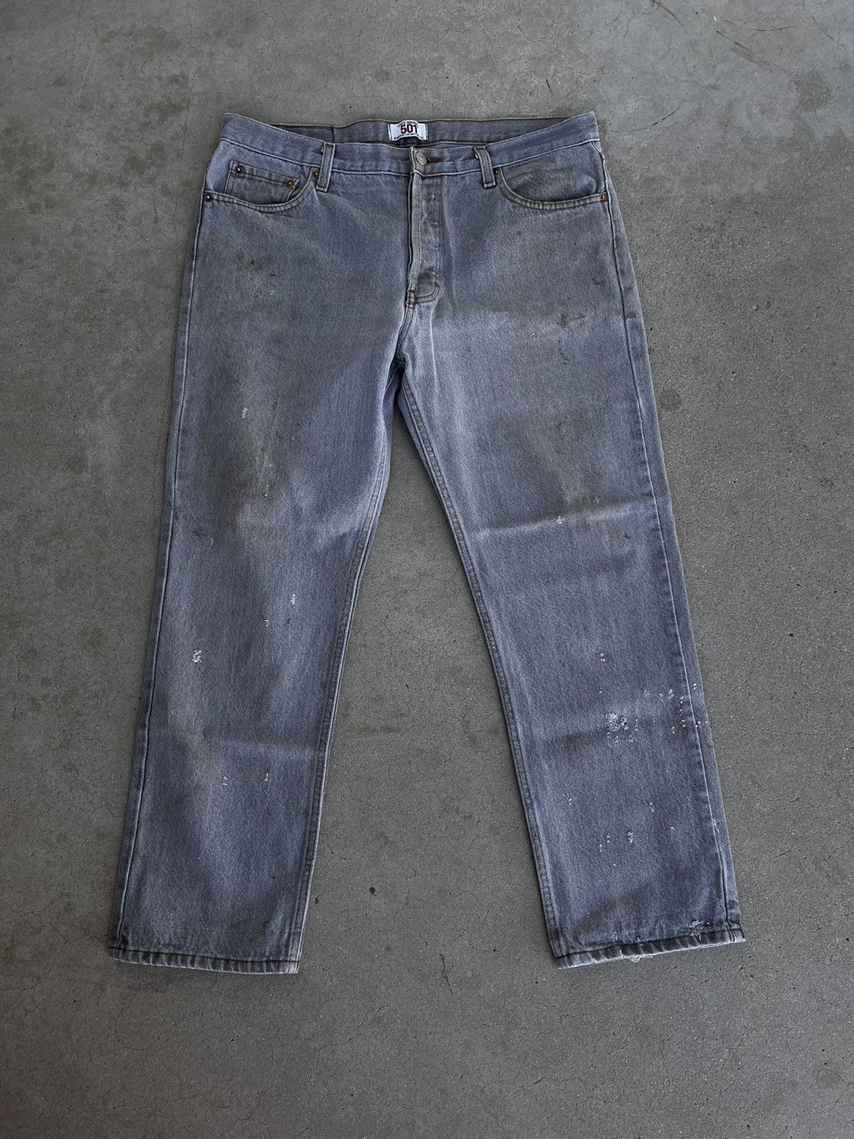 Levi's Grey Levi Jeans Size US 38 / EU 54 - 2 Thumbnail