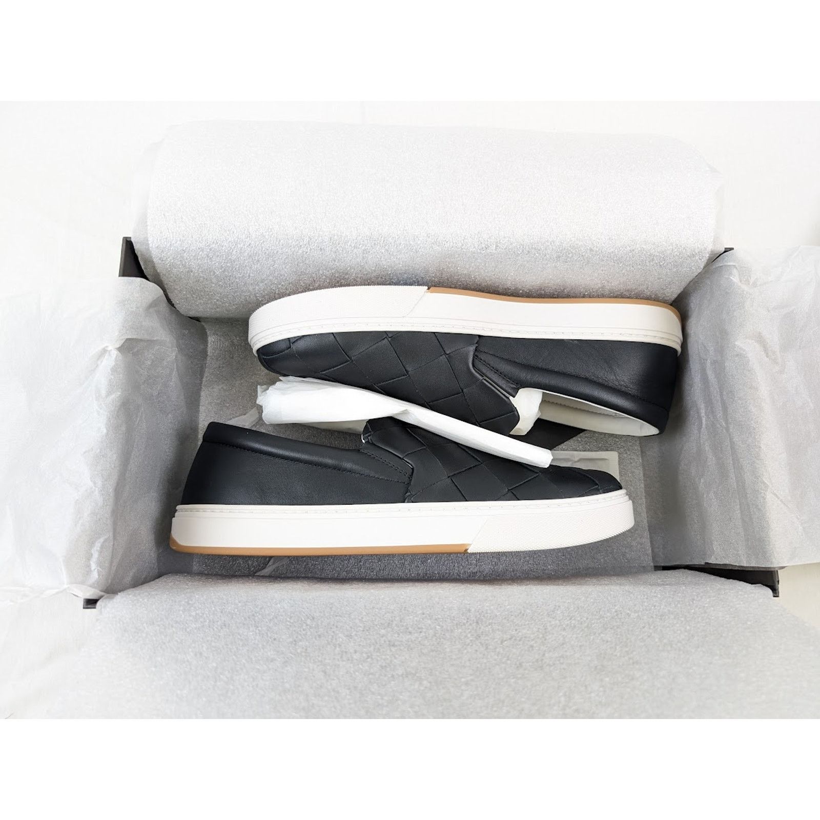 Bottega Veneta o1rshd1 Sneakers Intrecciato Calf Speedster Calf Nero Size US 12 / EU 45 - 21 Thumbnail