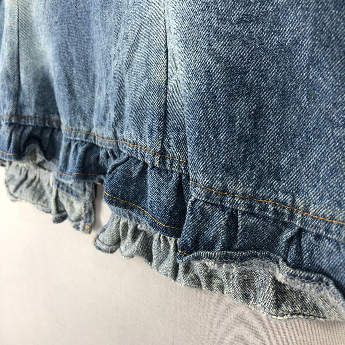 Anime 2015 Hello Kitty x Sorridere Women Denim Jacket Zipper Size XS / US 0-2 / IT 36-38 - 13 Thumbnail