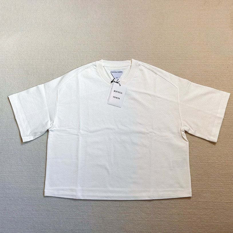Bottega Veneta Bottega Veneta Cotton Short Sleeve T-Shirt Size S Size S / US 4 / IT 40 - 1 Thumbnail