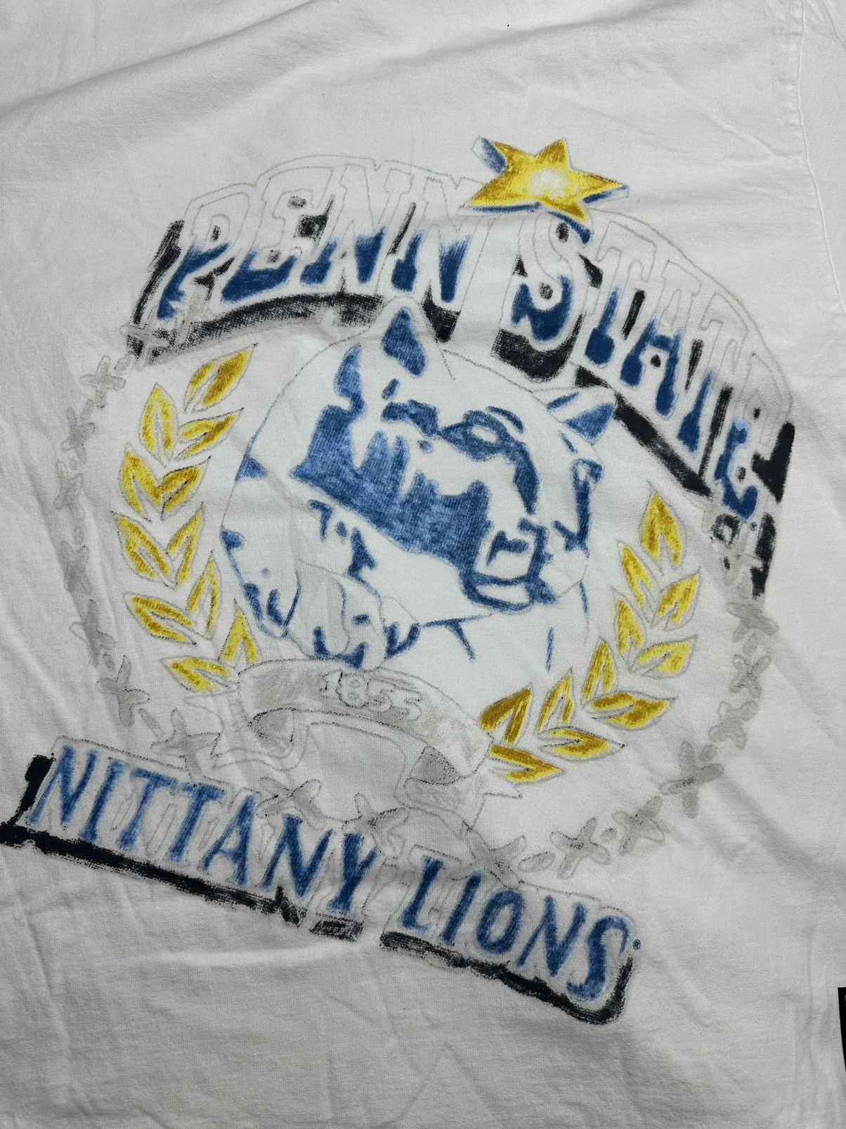 Travis Scott TRAVIS SCOTT MITCHELL AND NESS COLLAB TEE/ PENN STATE 2XL Size US XXL / EU 58 / 5 - 2 Thumbnail