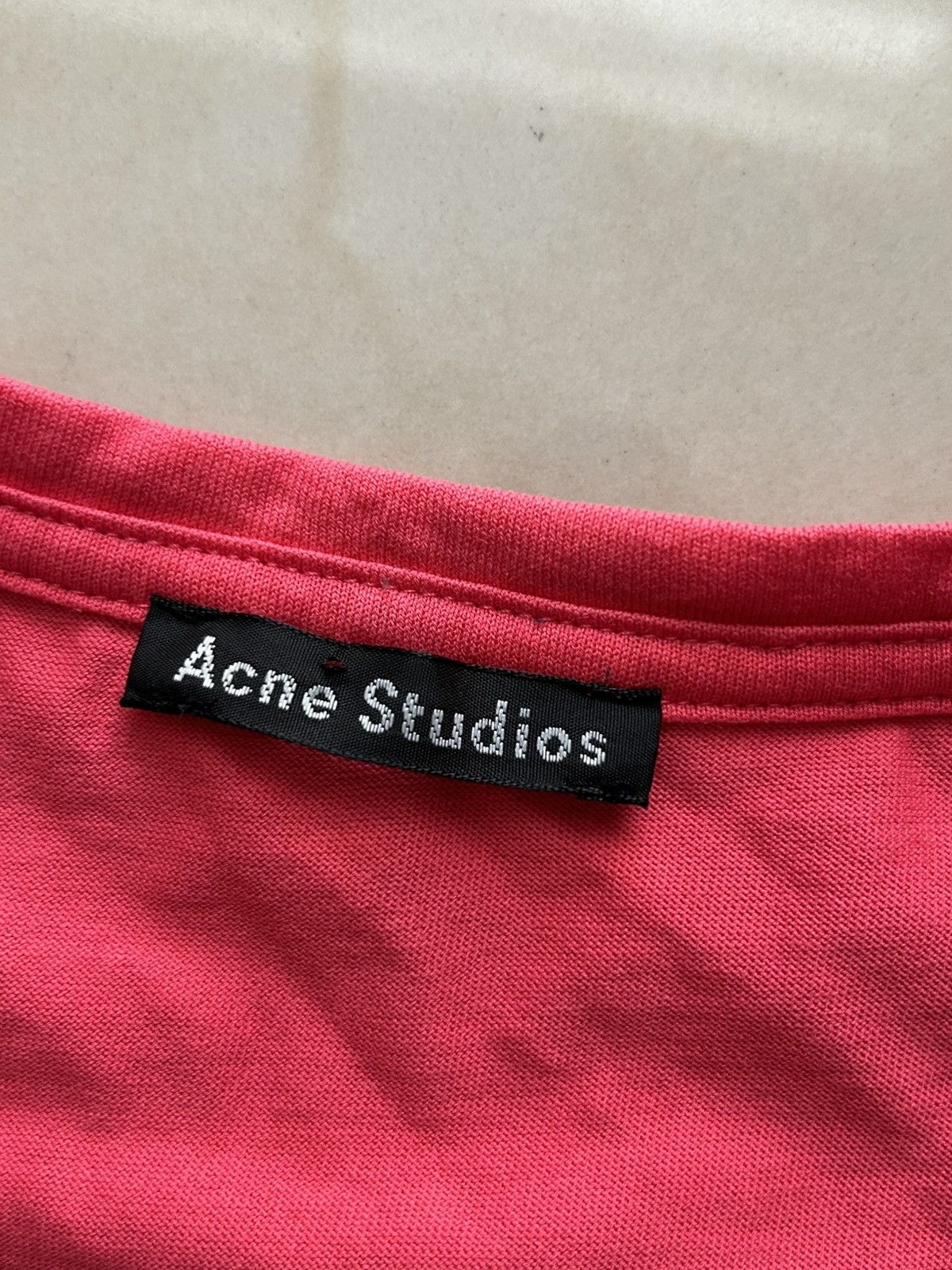 Acne Studios Acne Studios Small Logo Tee Size US L / EU 52-54 / 3 - 2 Thumbnail