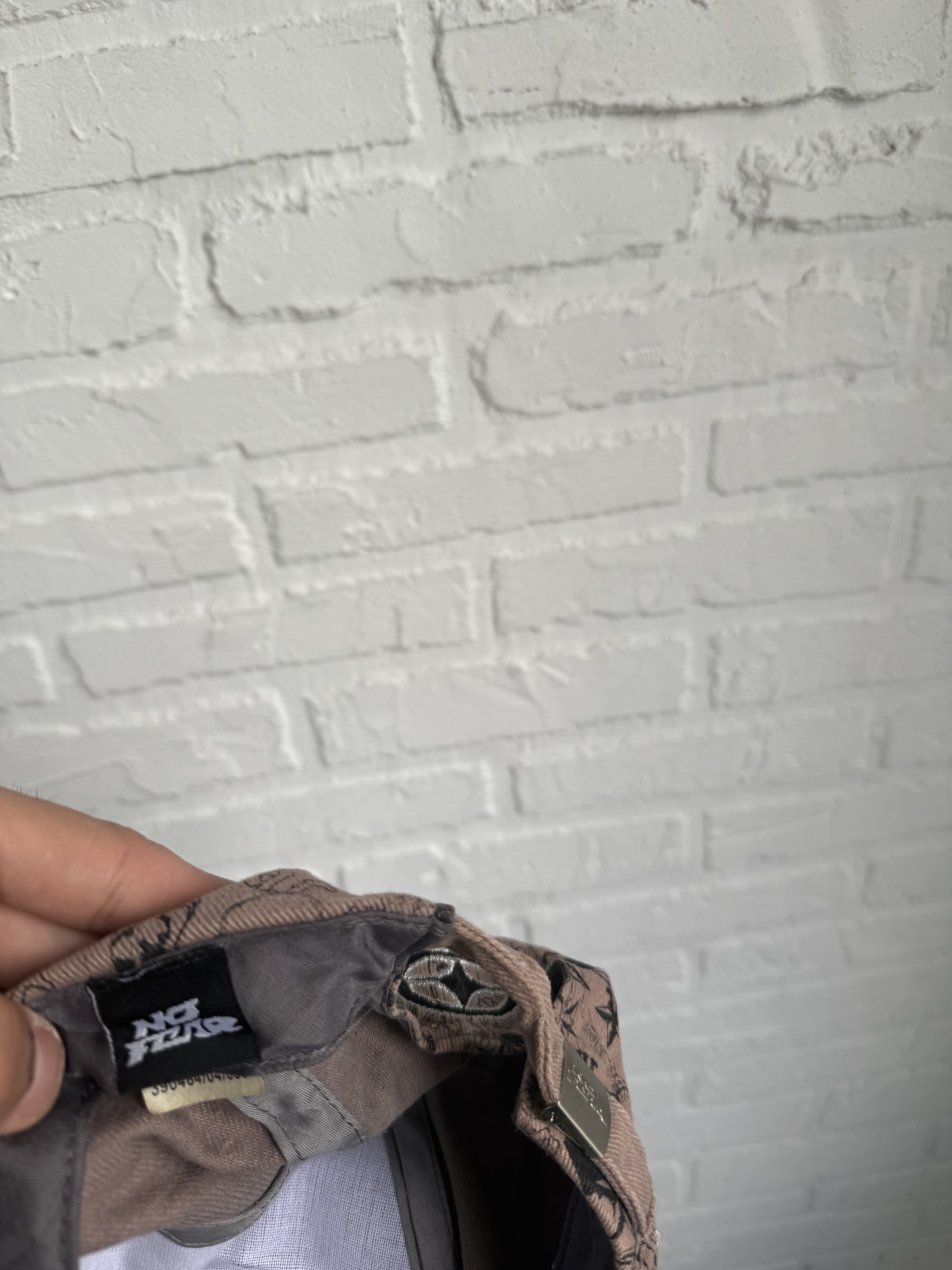 No Fear × Vintage Vintage y2k No Fear monogram skull baseball cap Size ONE SIZE - 5 Thumbnail