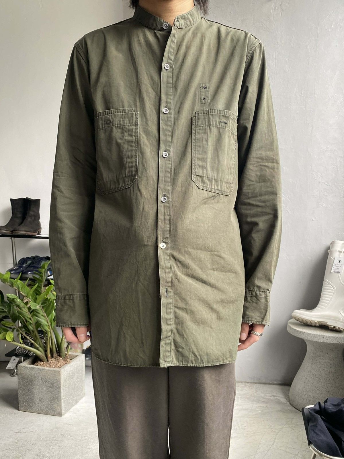 Lemaire Lemaire 00s Cotton Shirt Size US M / EU 48-50 / 2 - 3 Thumbnail