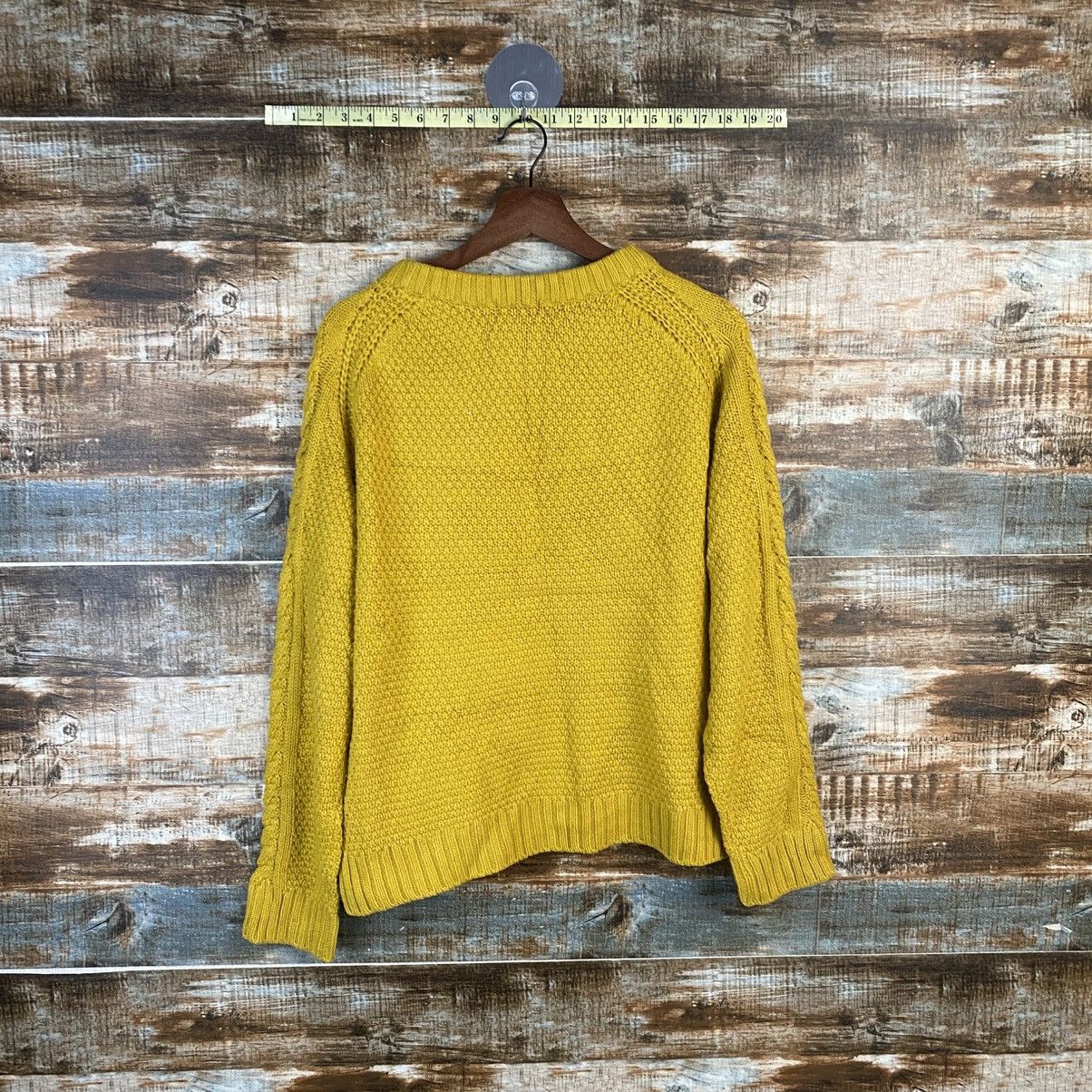 Japanese Brand DL GU Vintage Yellow Knitwear #C1146 Size L / US 10 / IT 46 - 12 Thumbnail