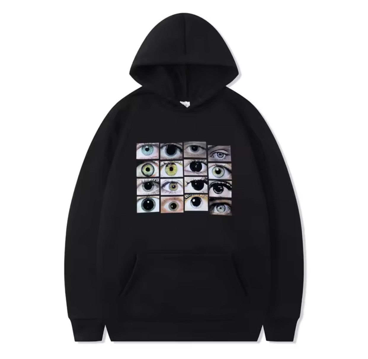 Japanese Brand The World Human Eyeball Retro Graphic Hoodies Tees Top Size US XL / EU 56 / 4 - 3 Thumbnail