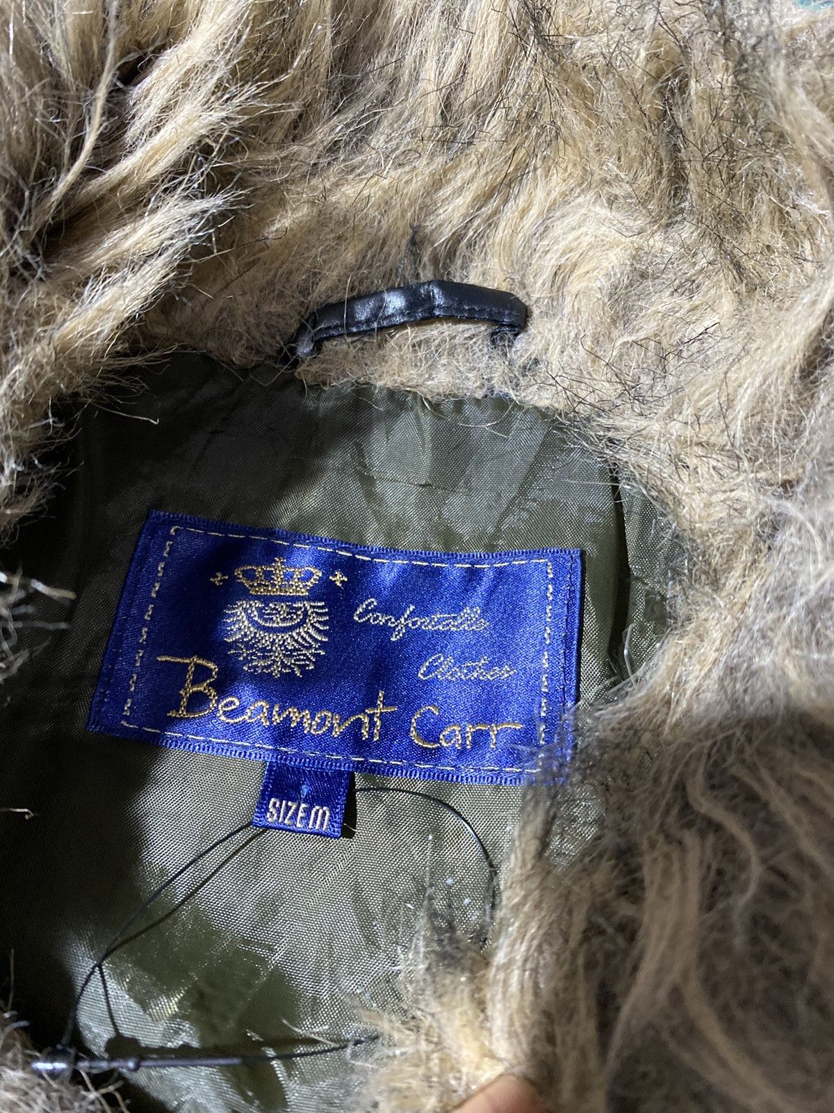 If Six Was Nine Beamont Carr Puffer Fur Faux Vest Size US M / EU 48-50 / 2 - 2 Thumbnail