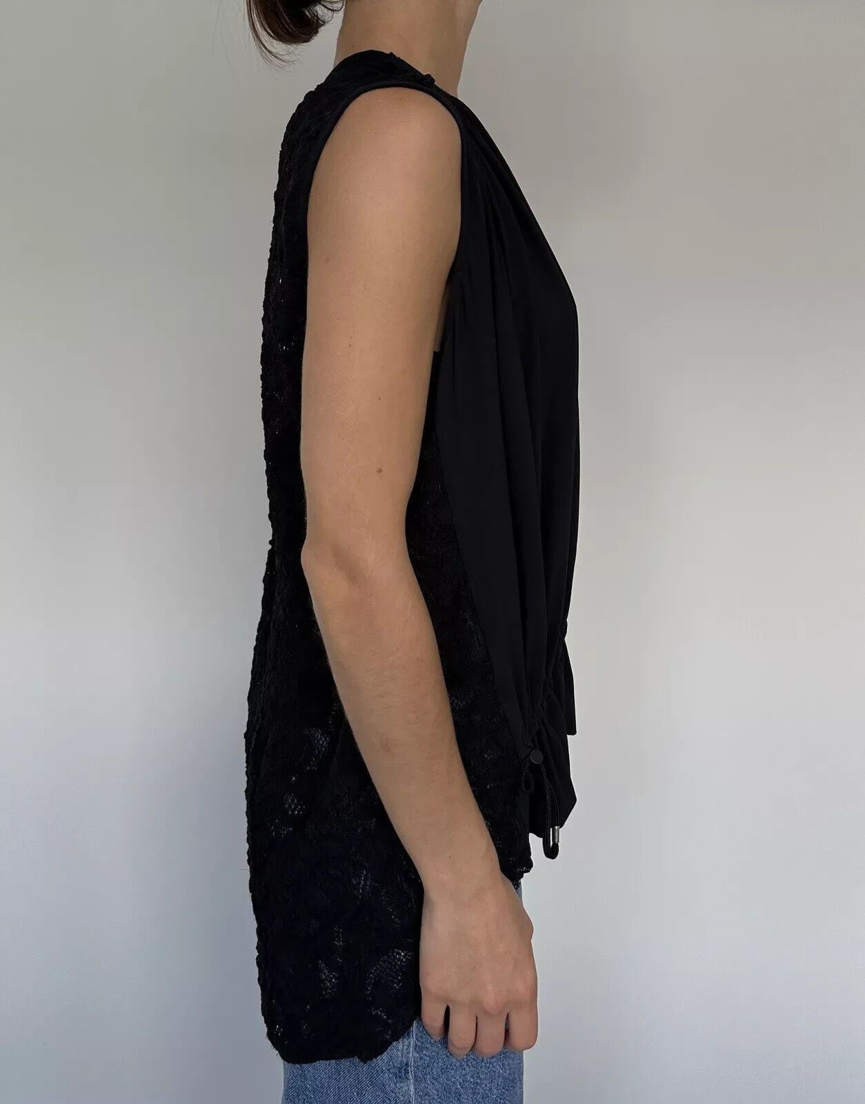 Other High Everyday Couture Gepur Back Tech Nylon Top Womens Size M / US 6-8 / IT 42-44 - 5 Thumbnail