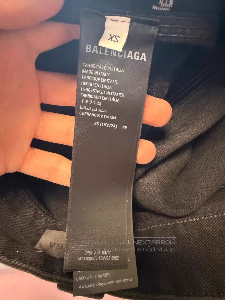 Balenciaga Balenciaga Size XS Workwear Jeans Size US 27 - 5 Thumbnail