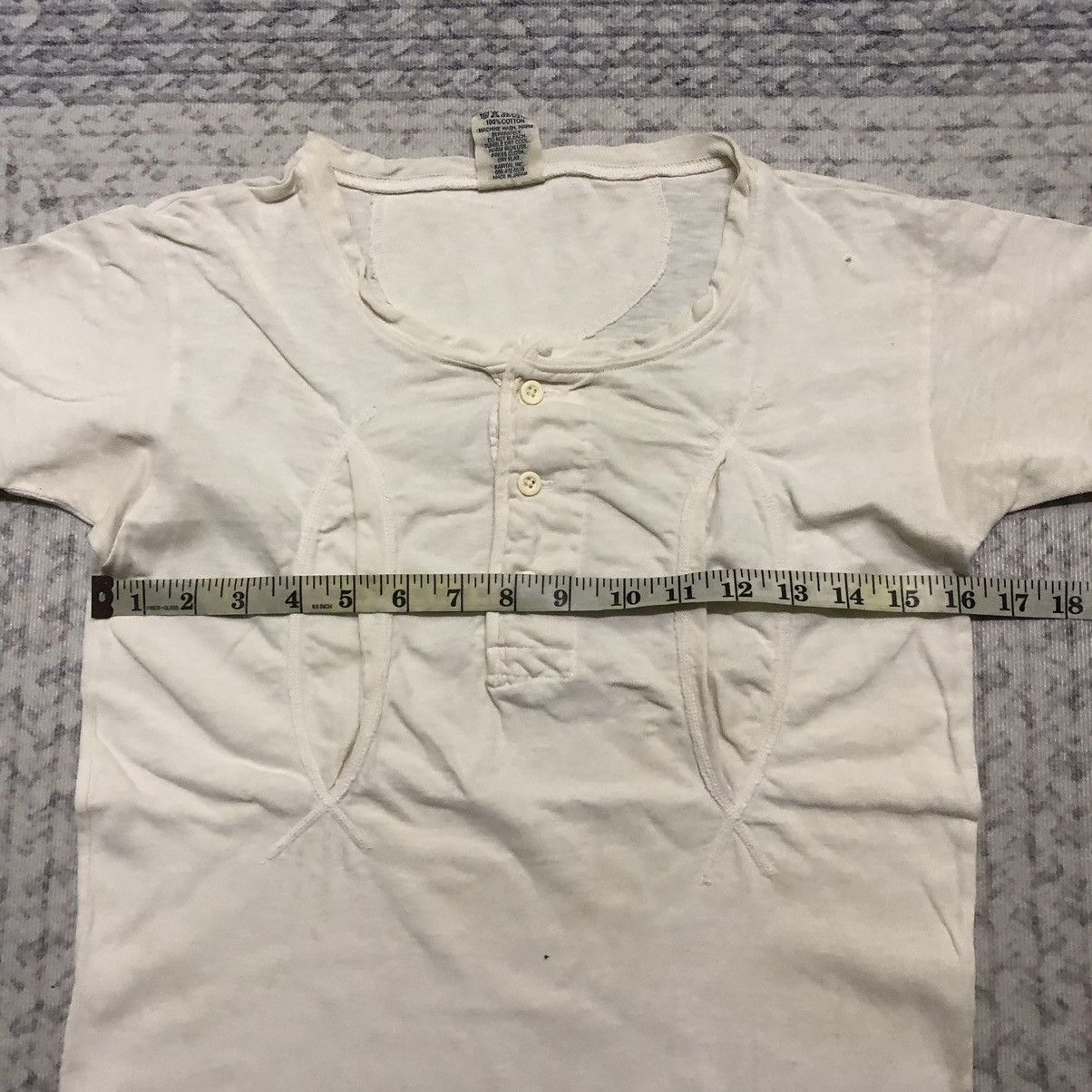 Kapital × Kapital Kountry × Vintage Rare Distressed Vintage Kapital Button Up Tees Size US XXS / EU 40 - 23 Thumbnail