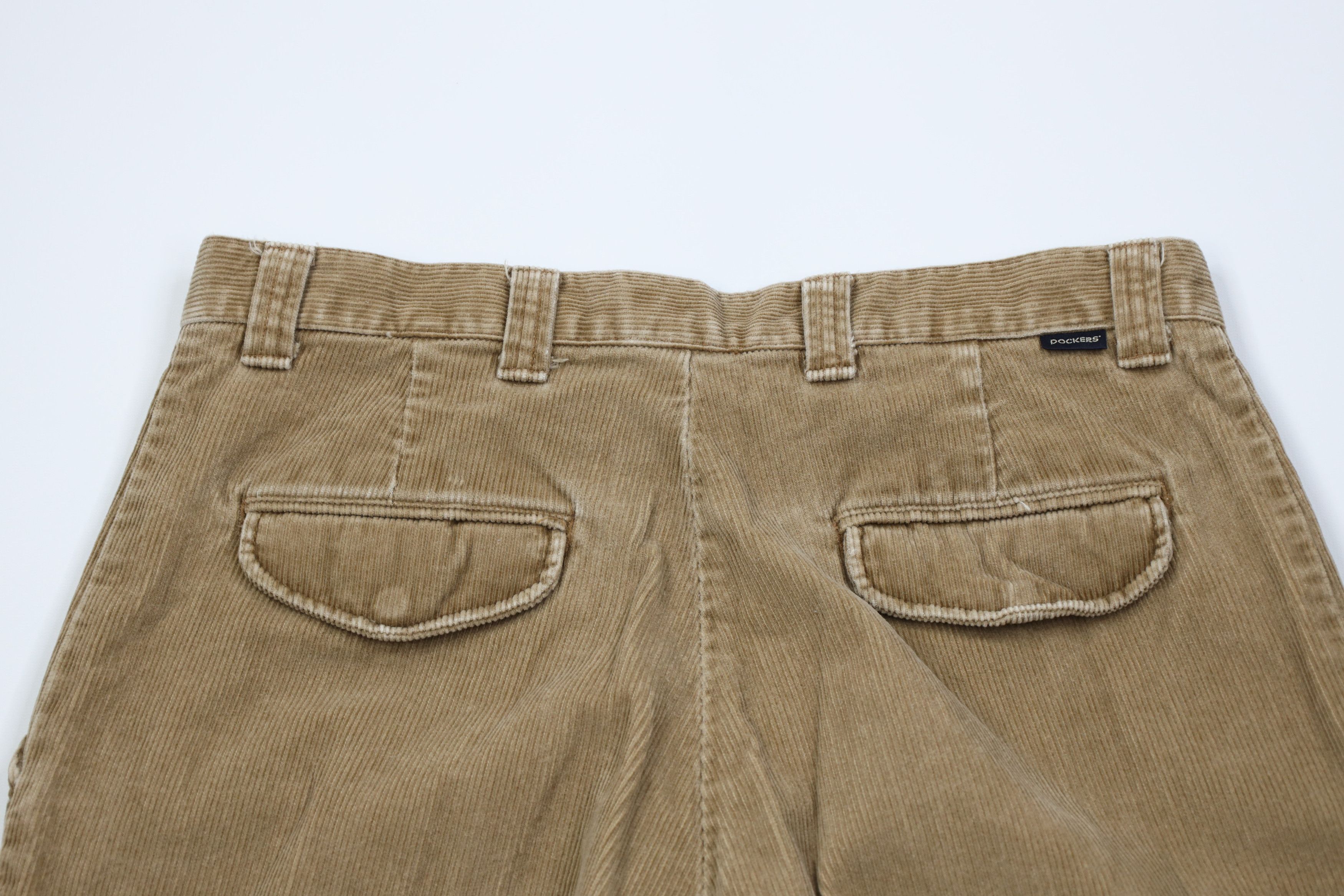 Vintage Vintage 90s Y2K Streetwear Wide Leg Corduroy Chino Pants Size US 34 / EU 50 - 10 Thumbnail
