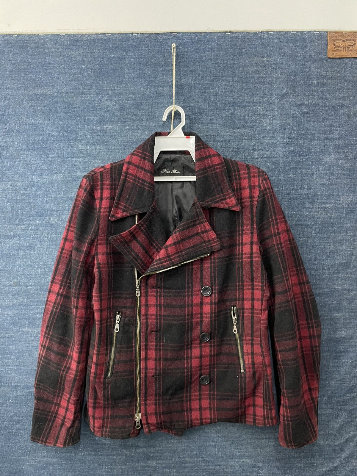 Hysteric Glamour × If Six Was Nine × Japanese Brand Double Collar Punk Jacket Size US M / EU 48-50 / 2 - 3 Thumbnail